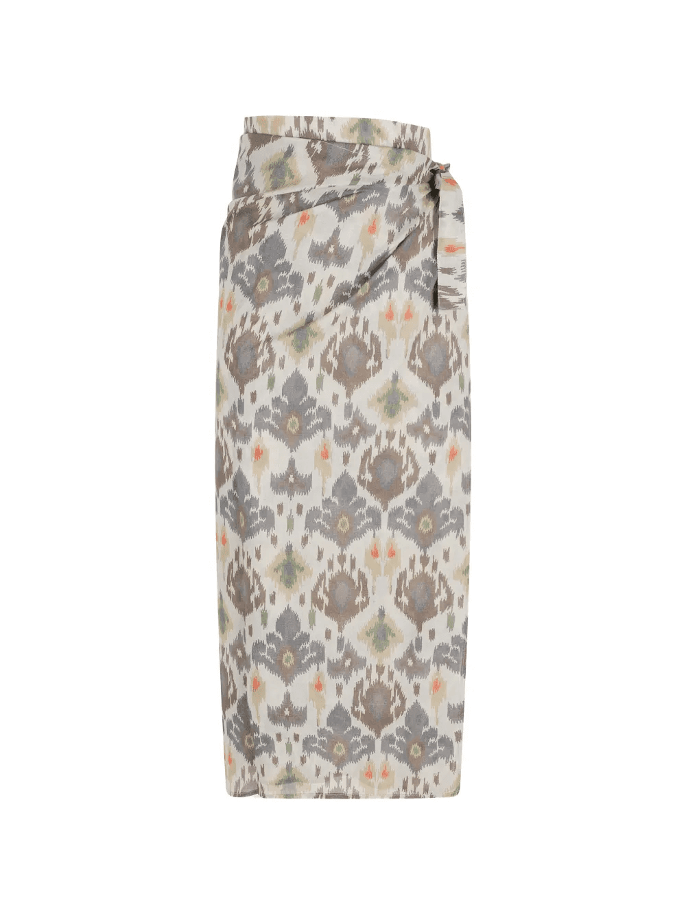 patterned wrap skirt - Image 1