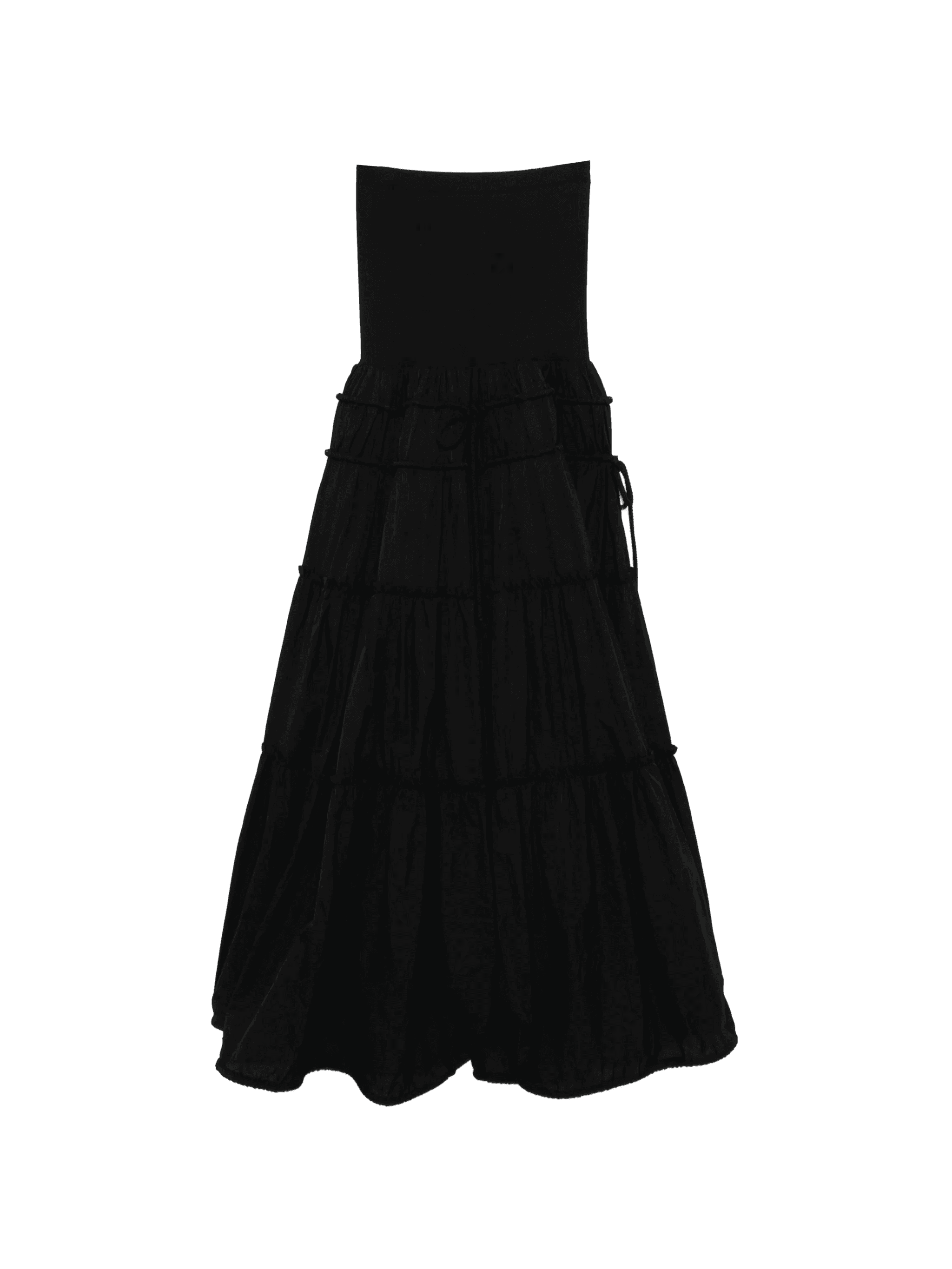 drawstring midi skirt - Image 1