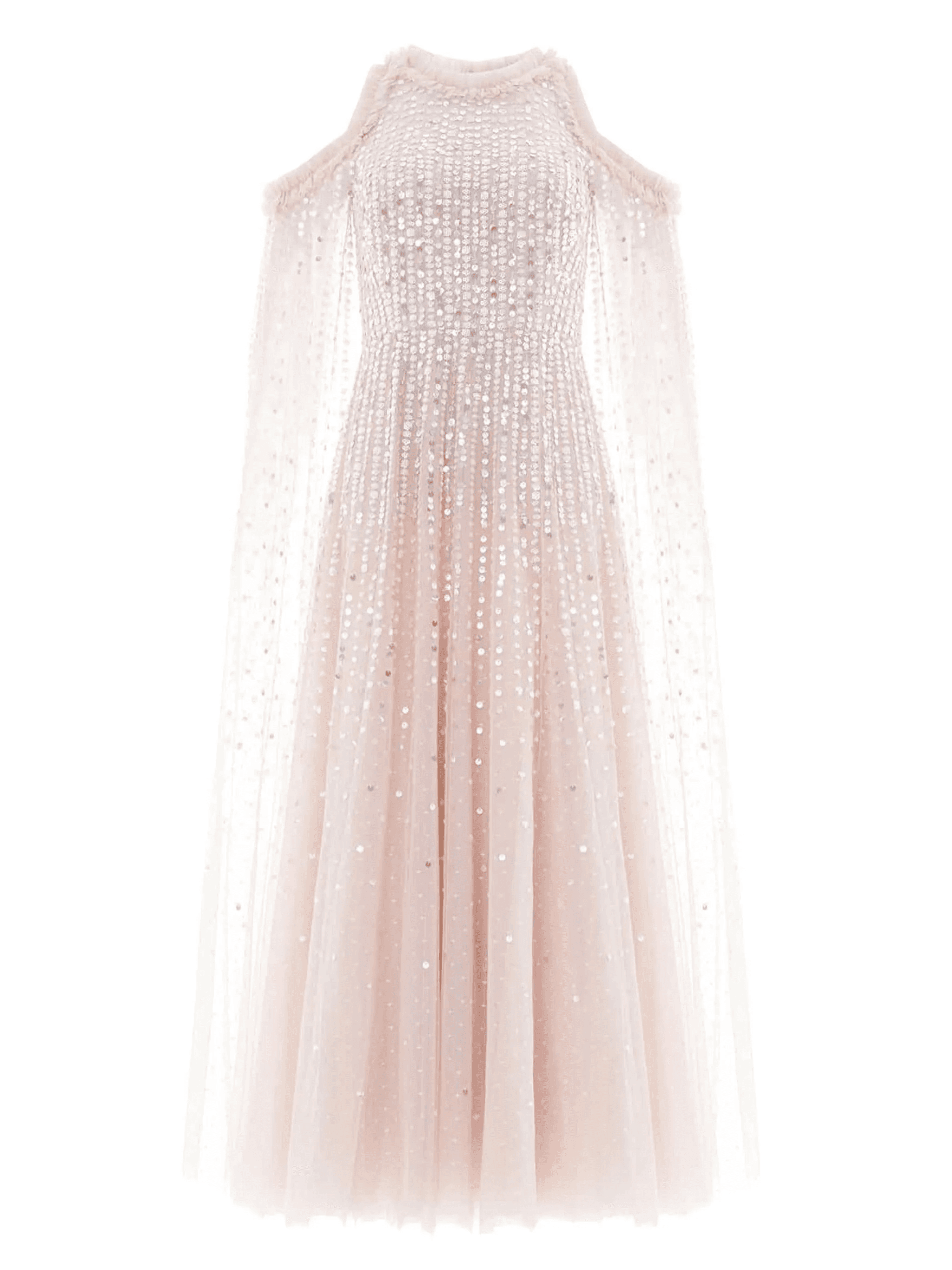 MOONLIGHT sequin-embellishment midi dress - Image 1