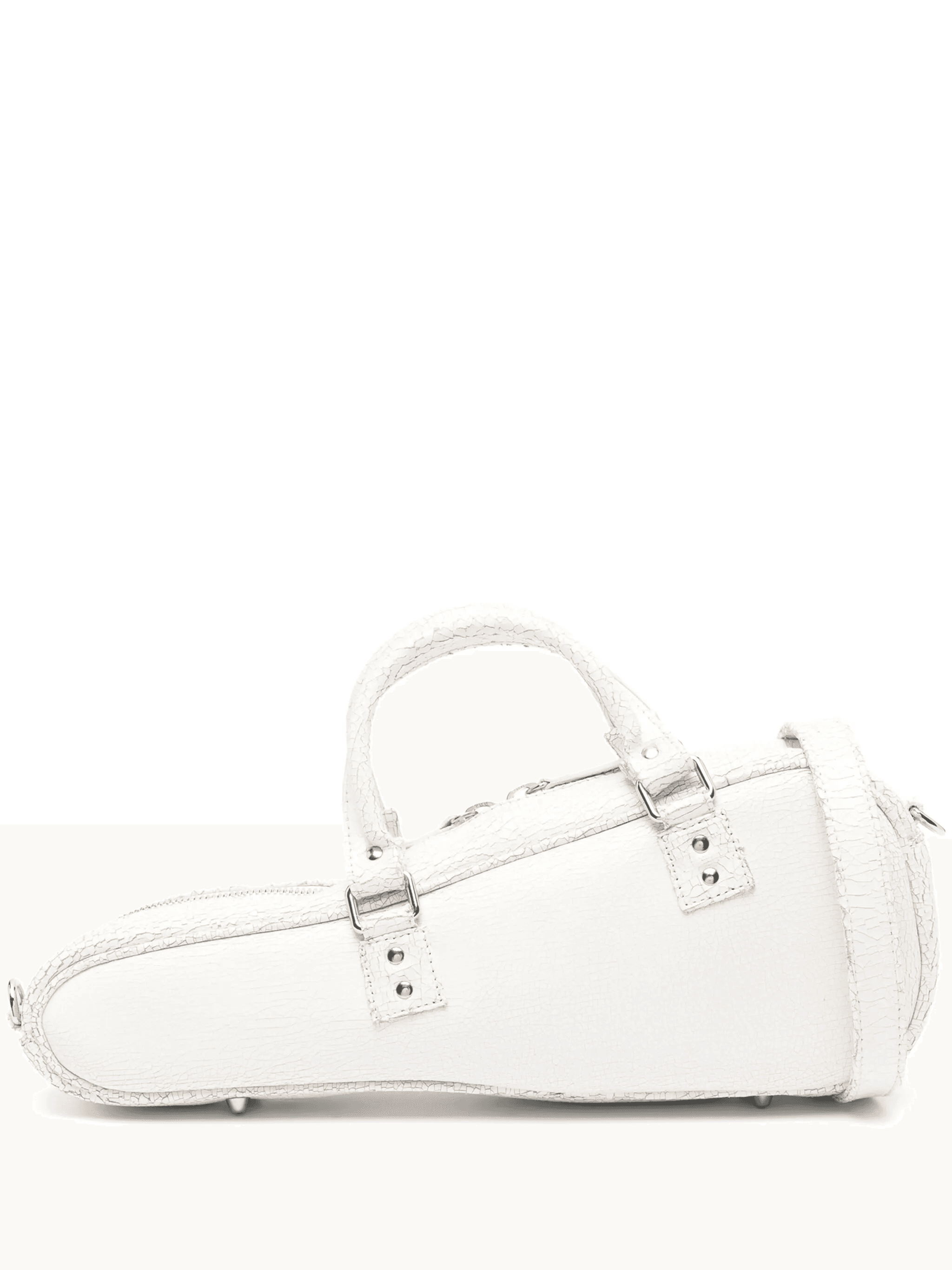 Violin distressed leather tote bag - Image 1