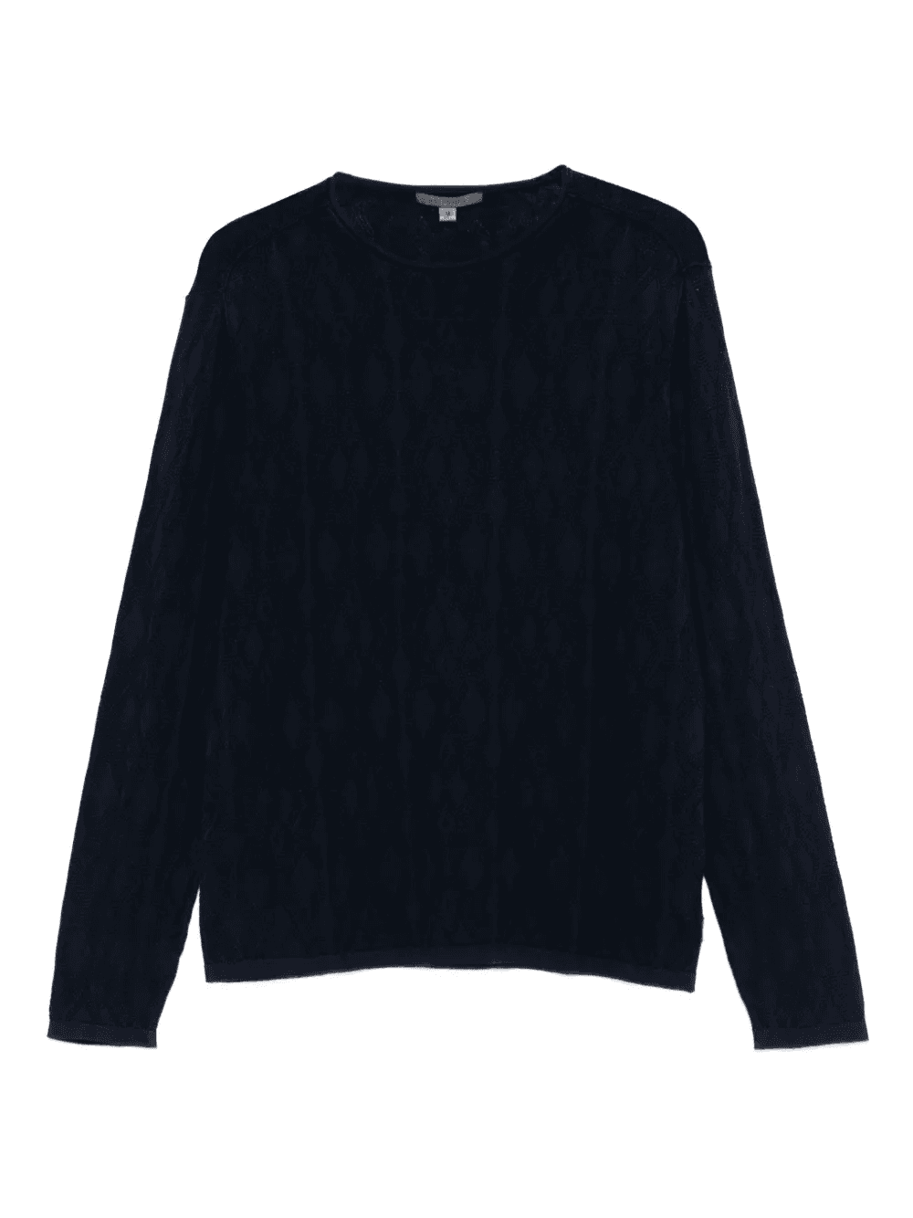 diamond-knit sweater - Image 1