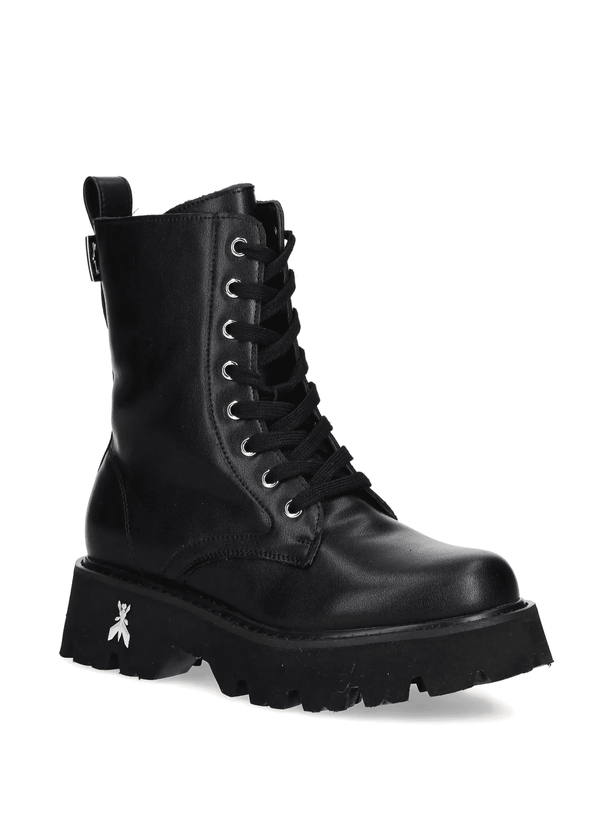 Fly-detail round-toe boots - Image 1