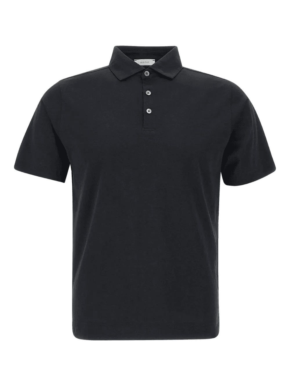 short-sleeve cotton polo shirt - Image 1