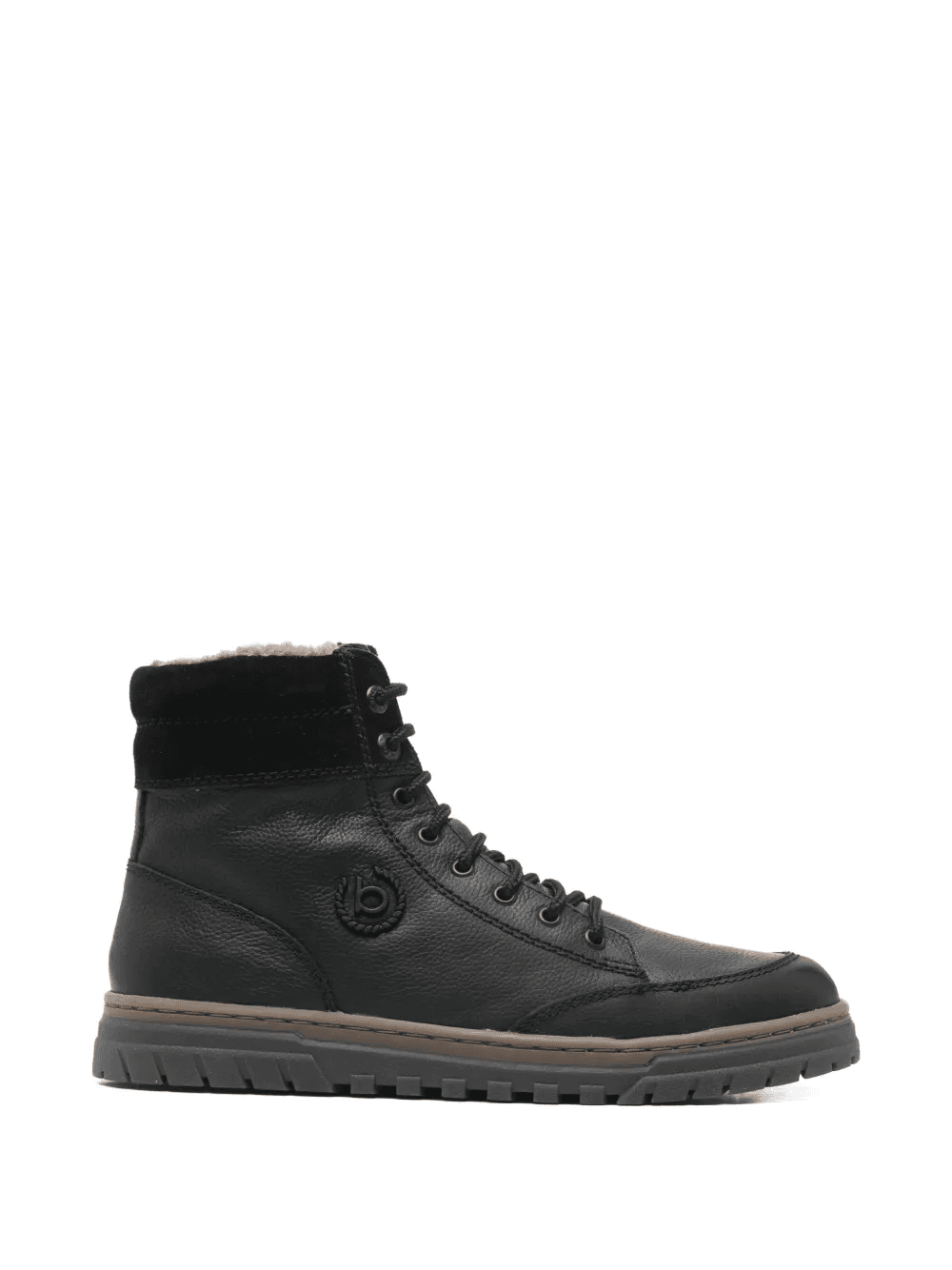 lace-up panelled booties - Image 1