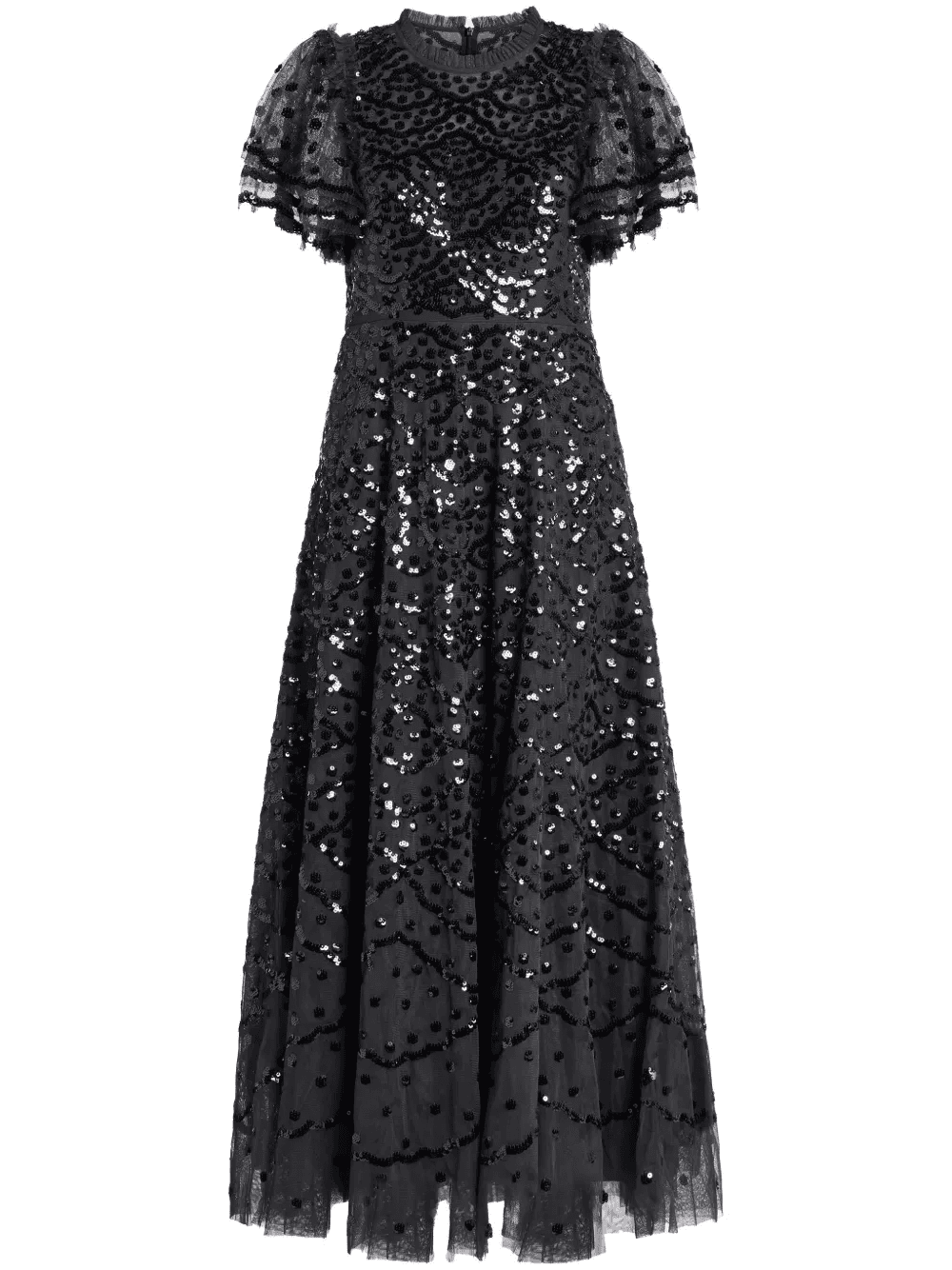 sequinned maxi dress - Image 1