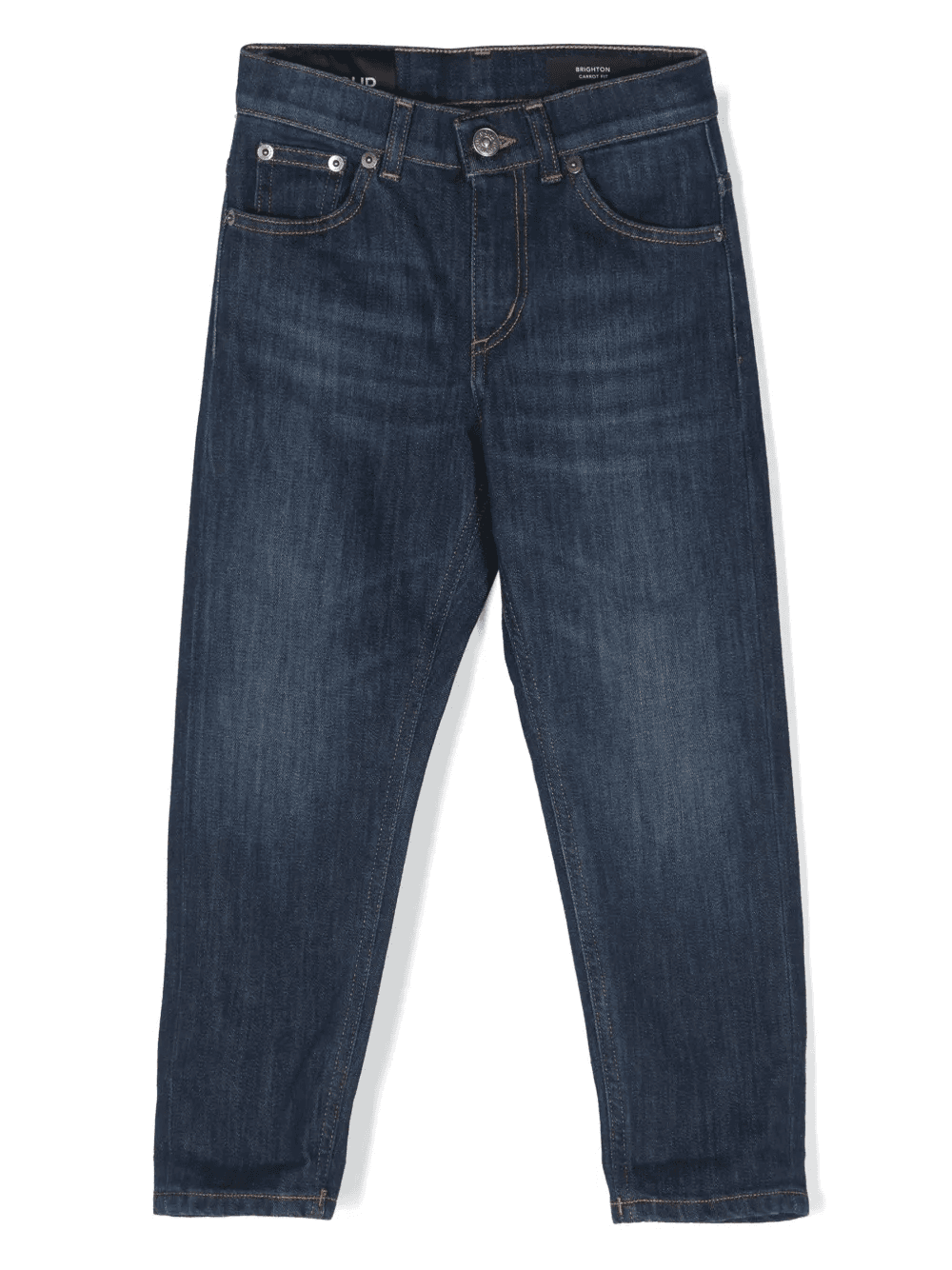 mid-rise straight-leg jeans - Image 1
