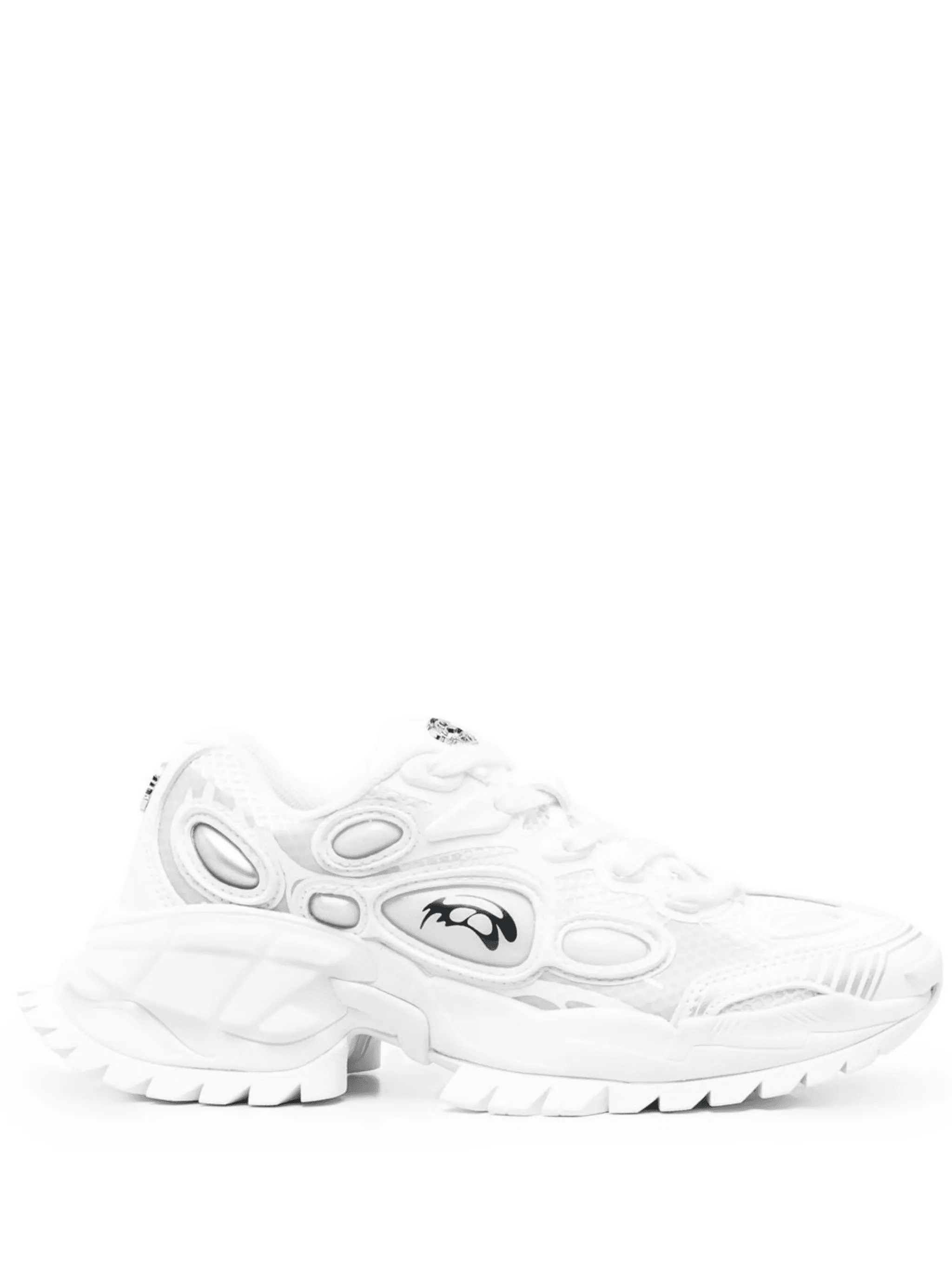 panelled chunky sneakers - Image 1