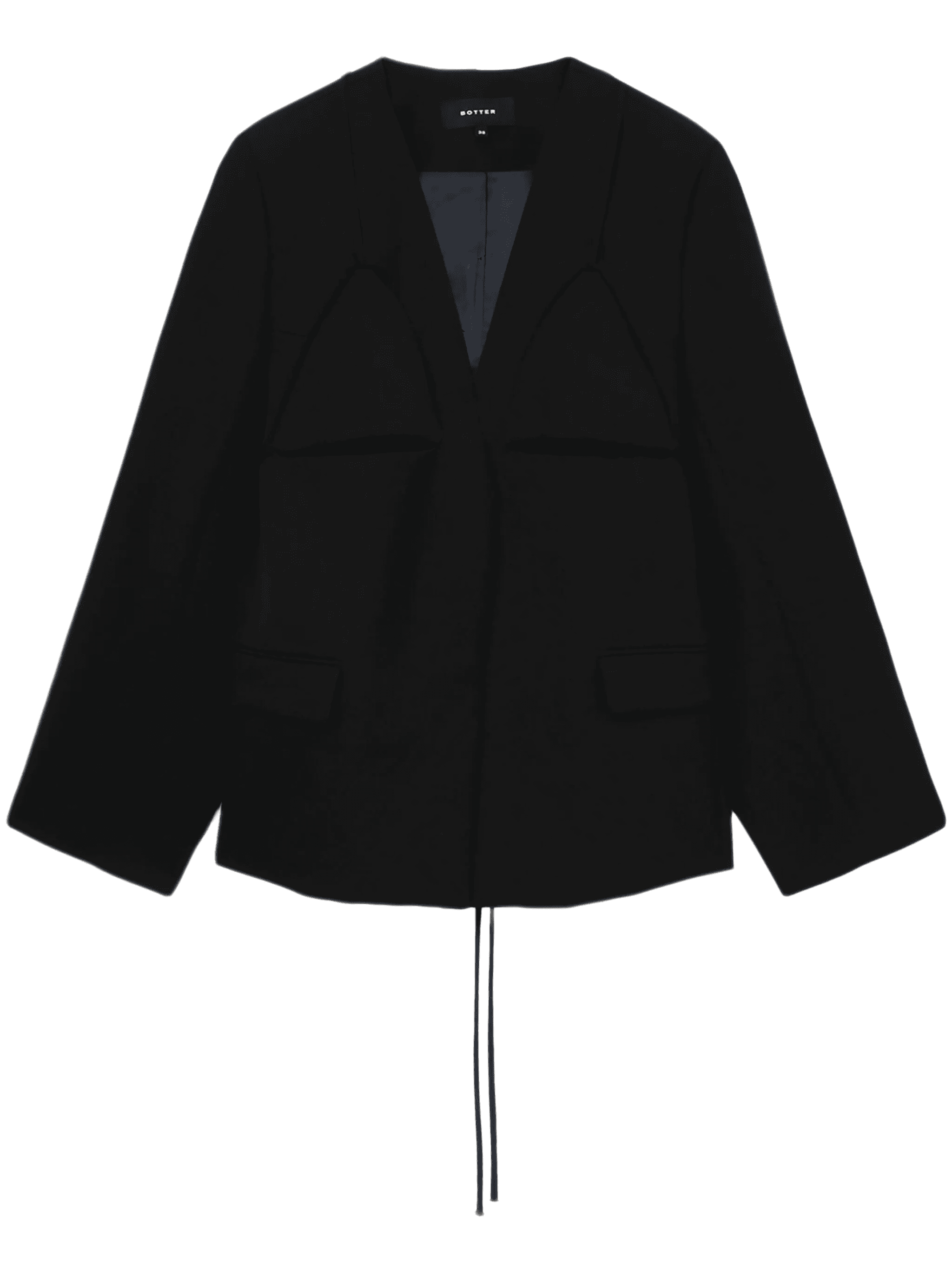 cut-out detailed blazer - Image 1