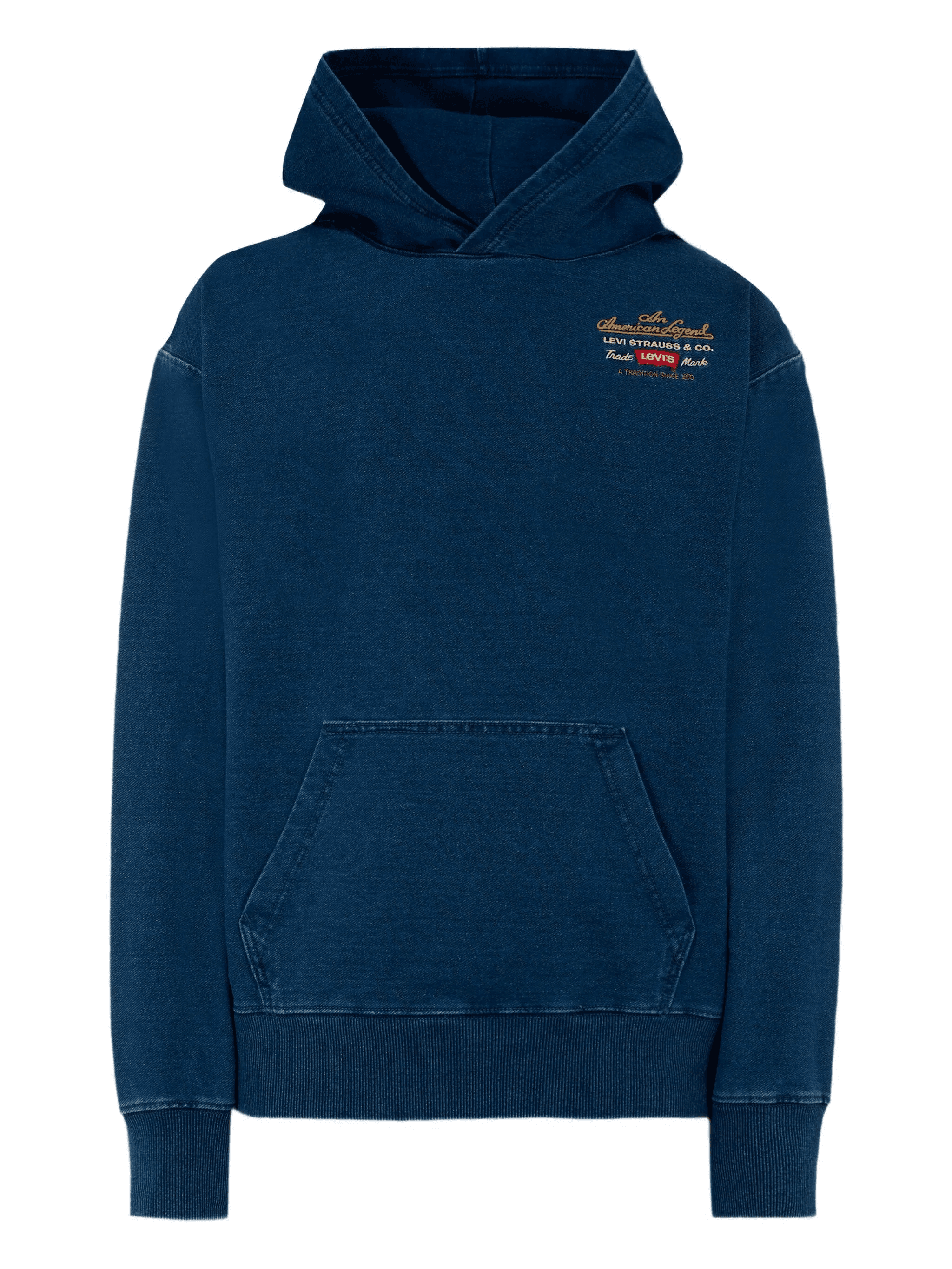 embroidered-logo hoodie - Image 1