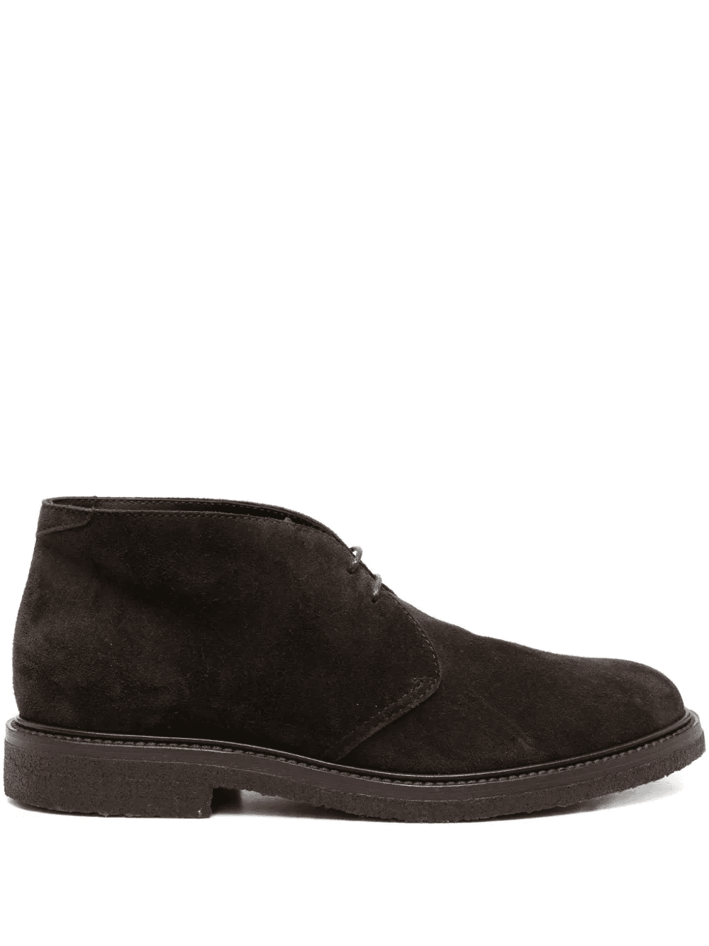 suede lace-up boots - Image 1