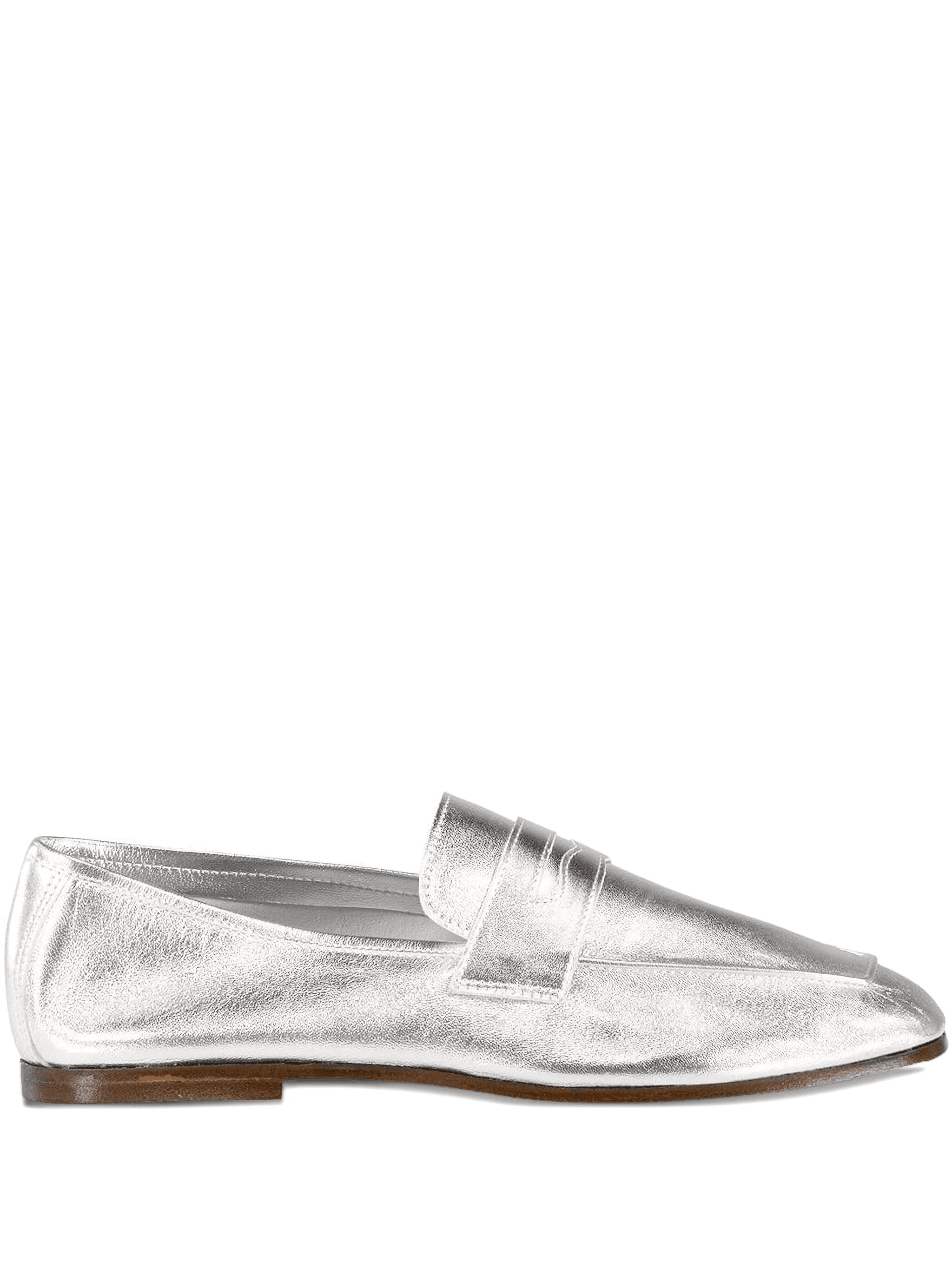 leather penny-strap loafers - Image 1