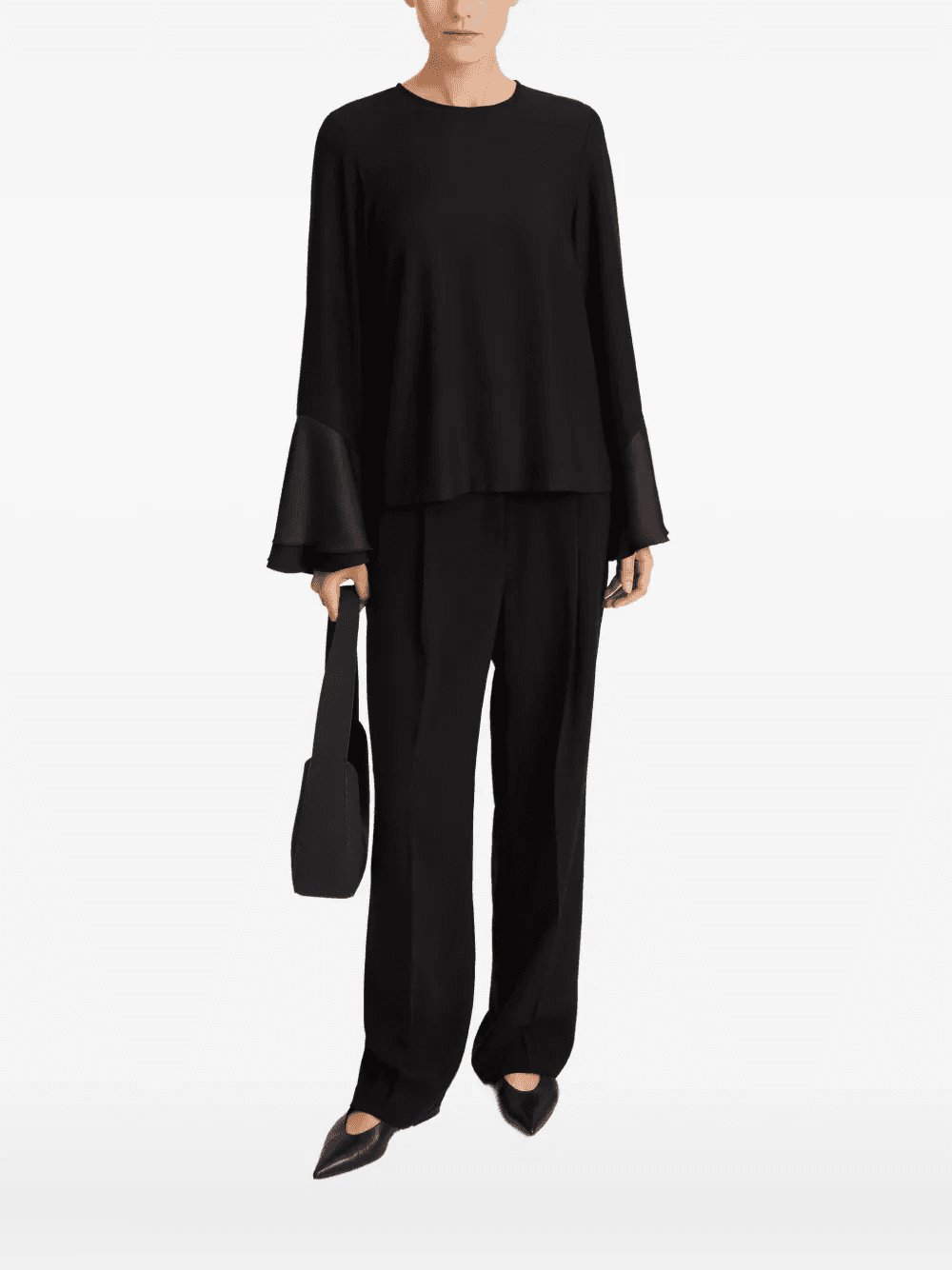Marlowe flared-sleeves blouse - Image 1