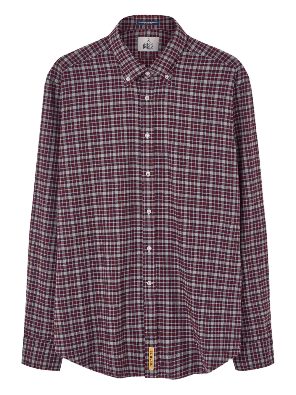 checked button-down shirt - Image 1