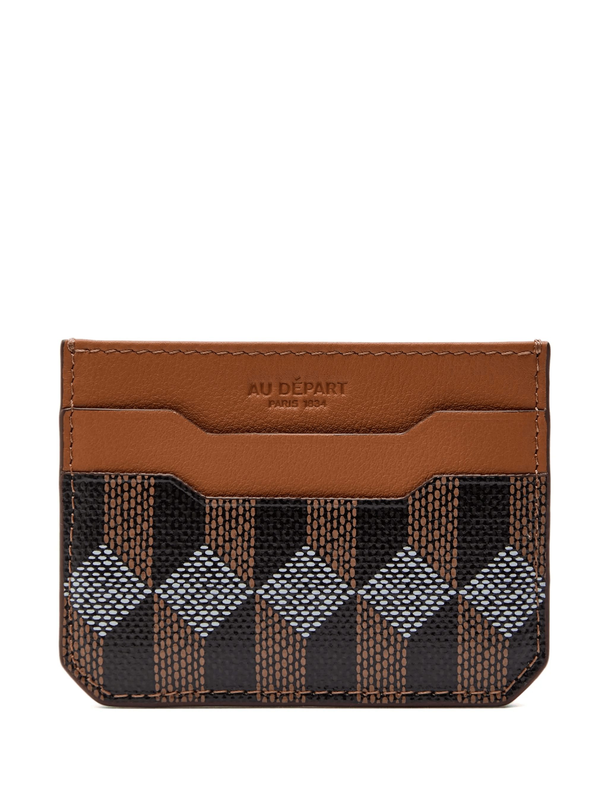 geometric-pattern card holder - Image 1
