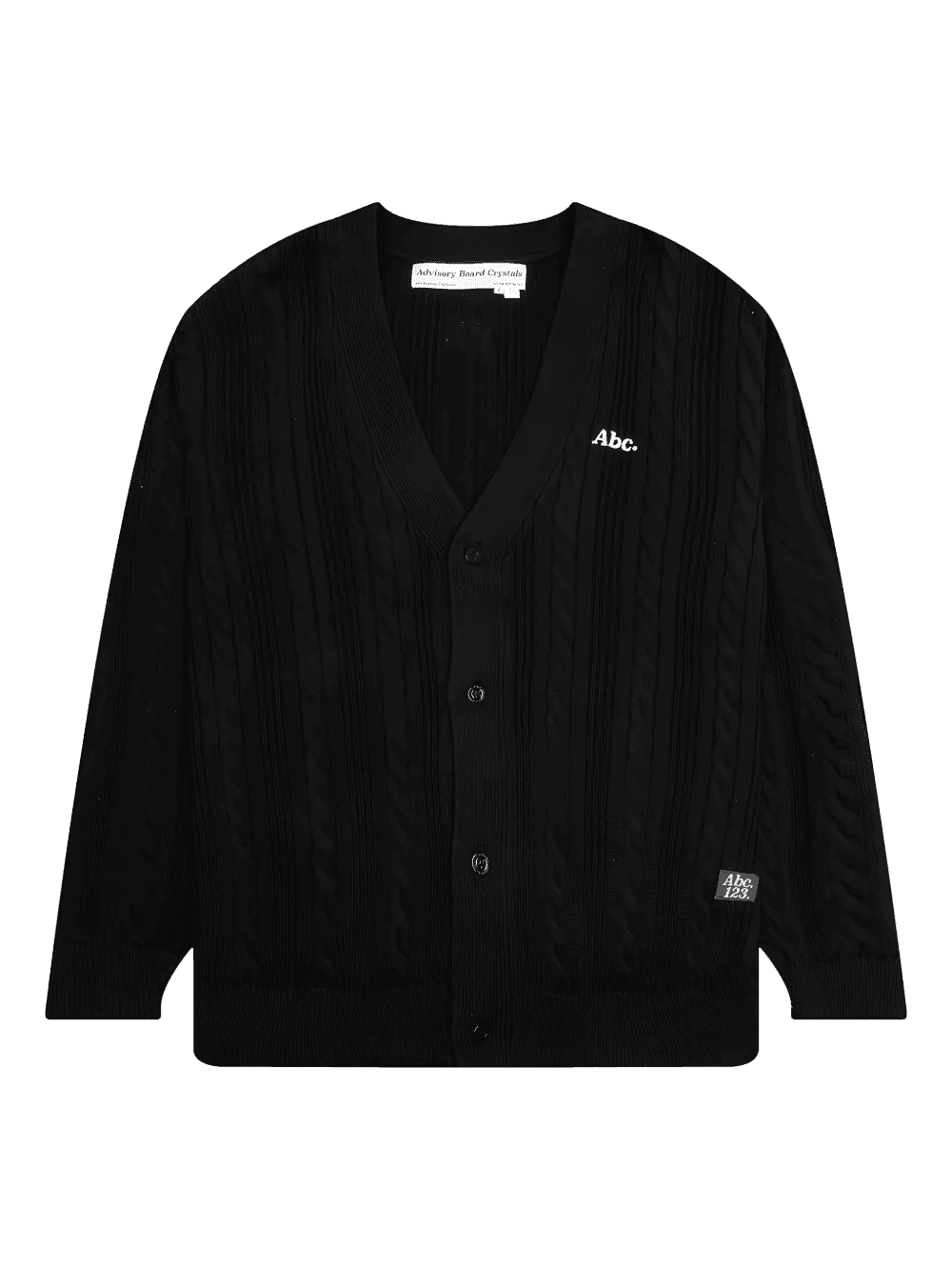 cable-knit cardigan - Image 1