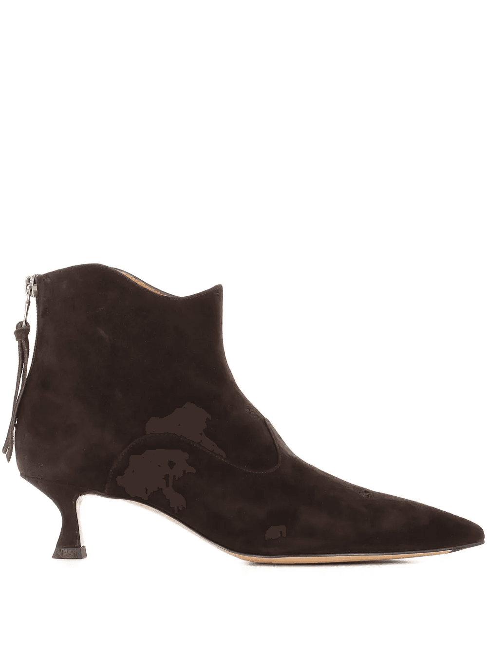 pointed suede boots - Image 1