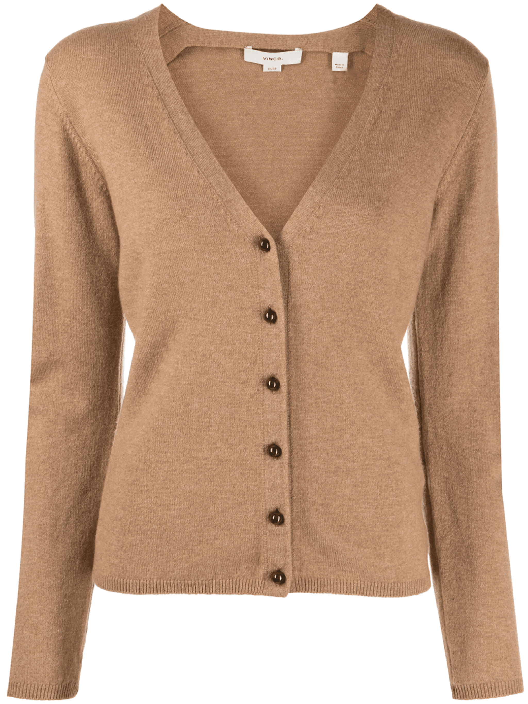buttoned-up V-neck cardigan - Image 1