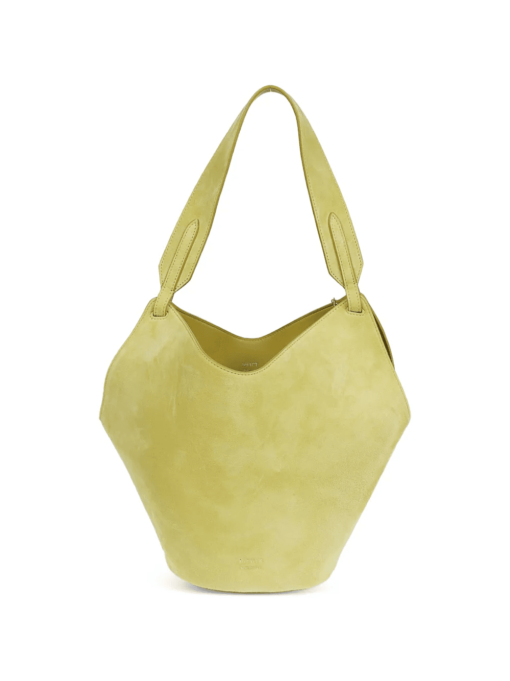 Lotus leather tote bag - Image 1
