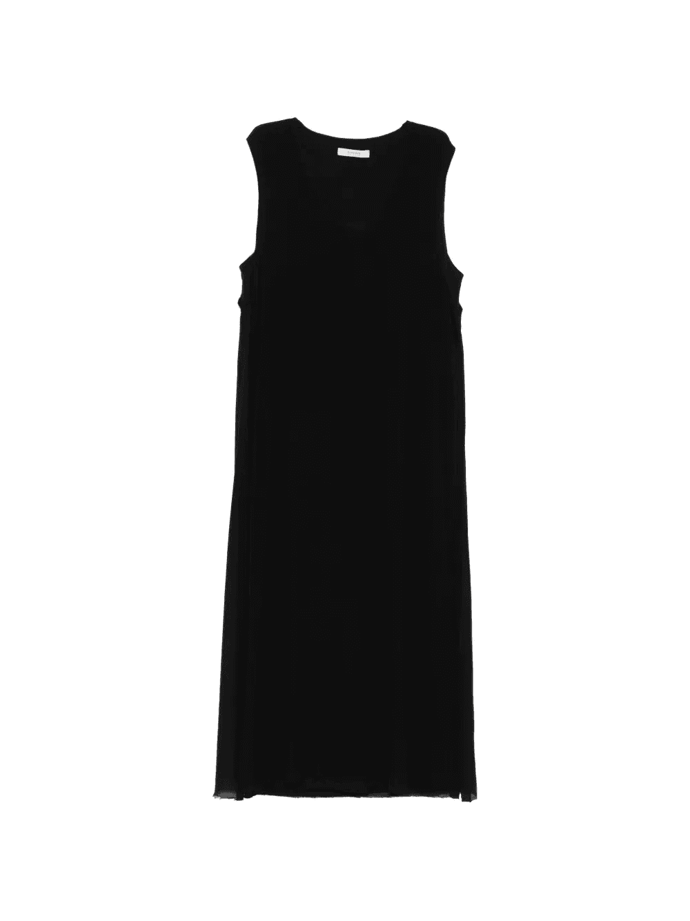 scoop-neck midi dress - Image 1