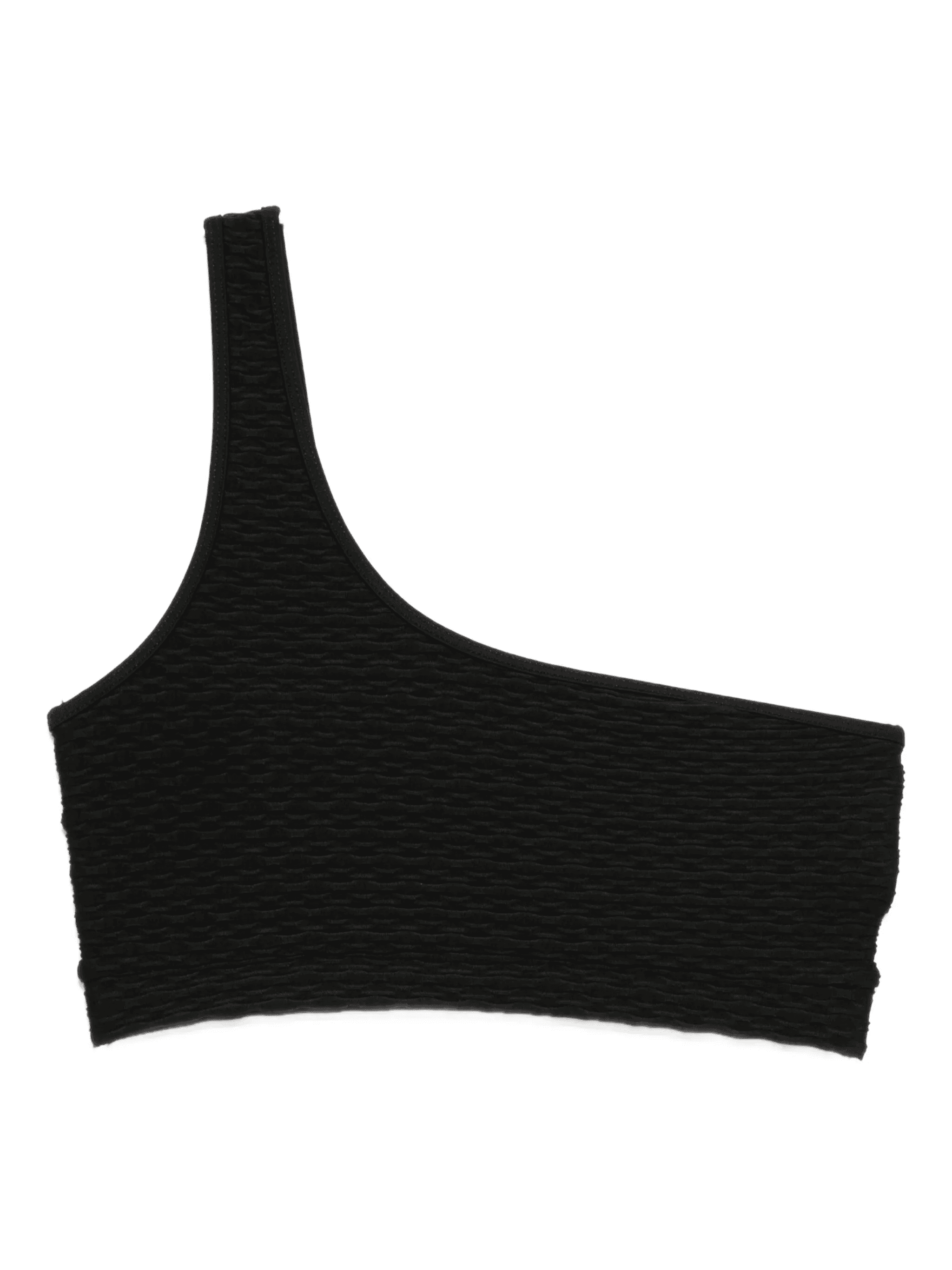 one-shoulder bikini top - Image 1