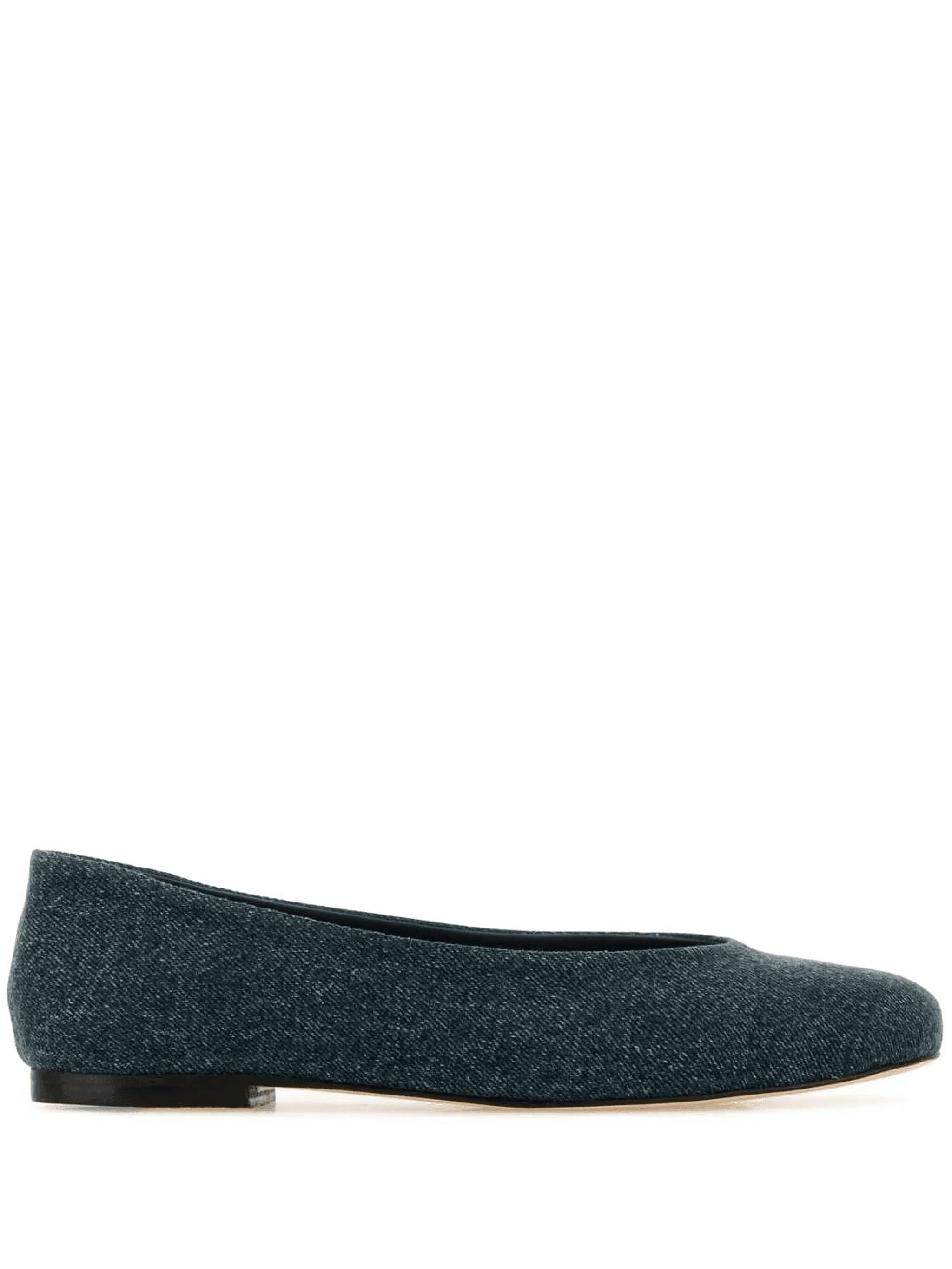 denim ballerina shoes - Image 1
