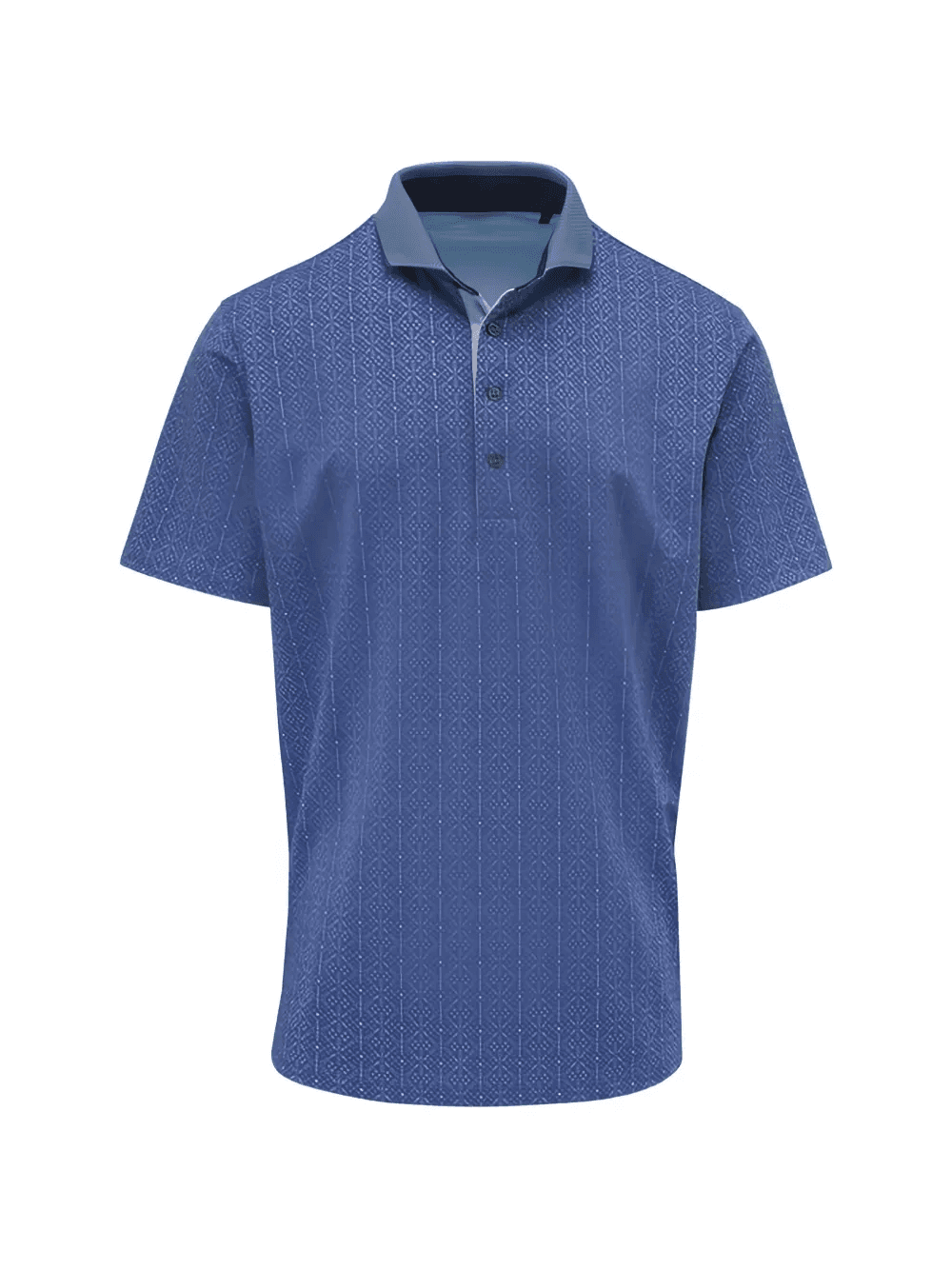 patterned polo shirt - Image 1