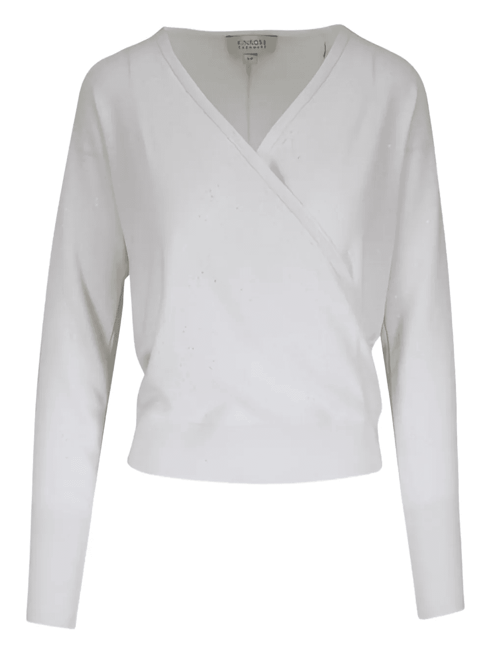 V-neck wrap top - Image 1