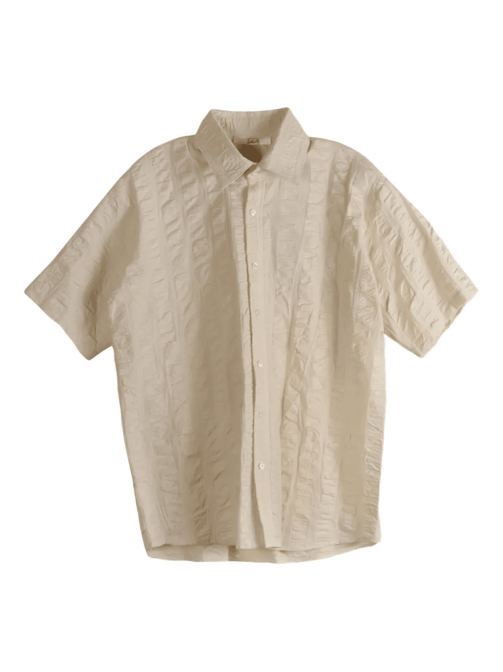 Joan crinkled cotton shirt - Image 1
