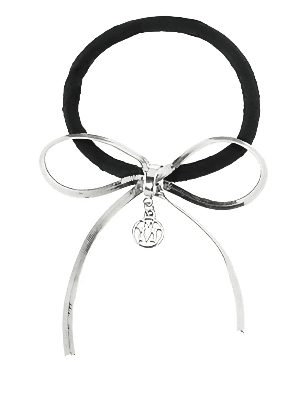 Mya bow-embellishment hair scrunchie - Image 1