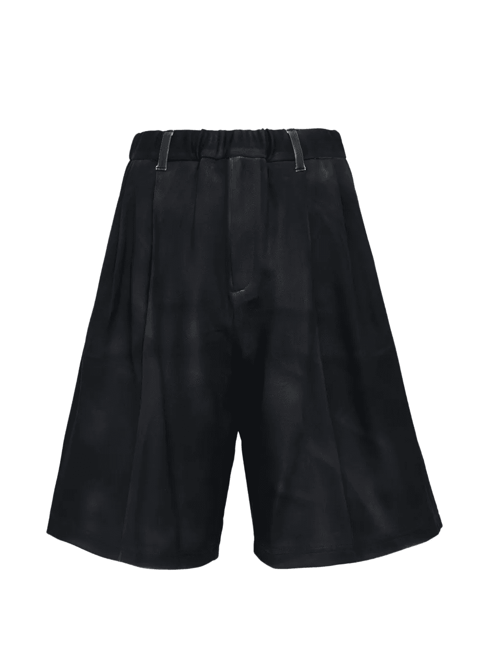 faux-leather shorts - Image 1
