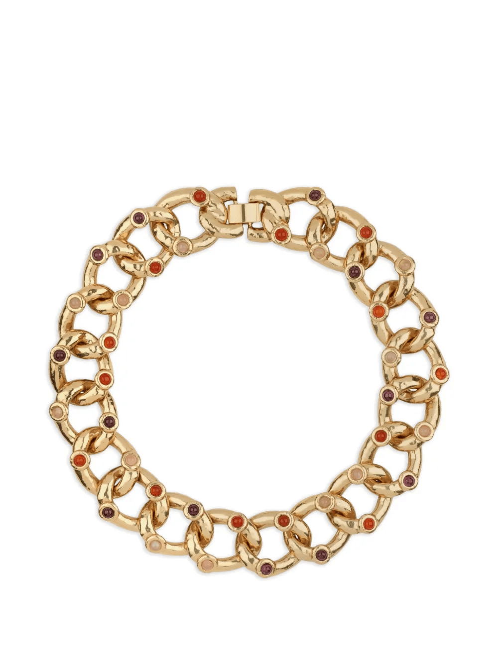 Mitsi chain link embellished necklace - Image 1