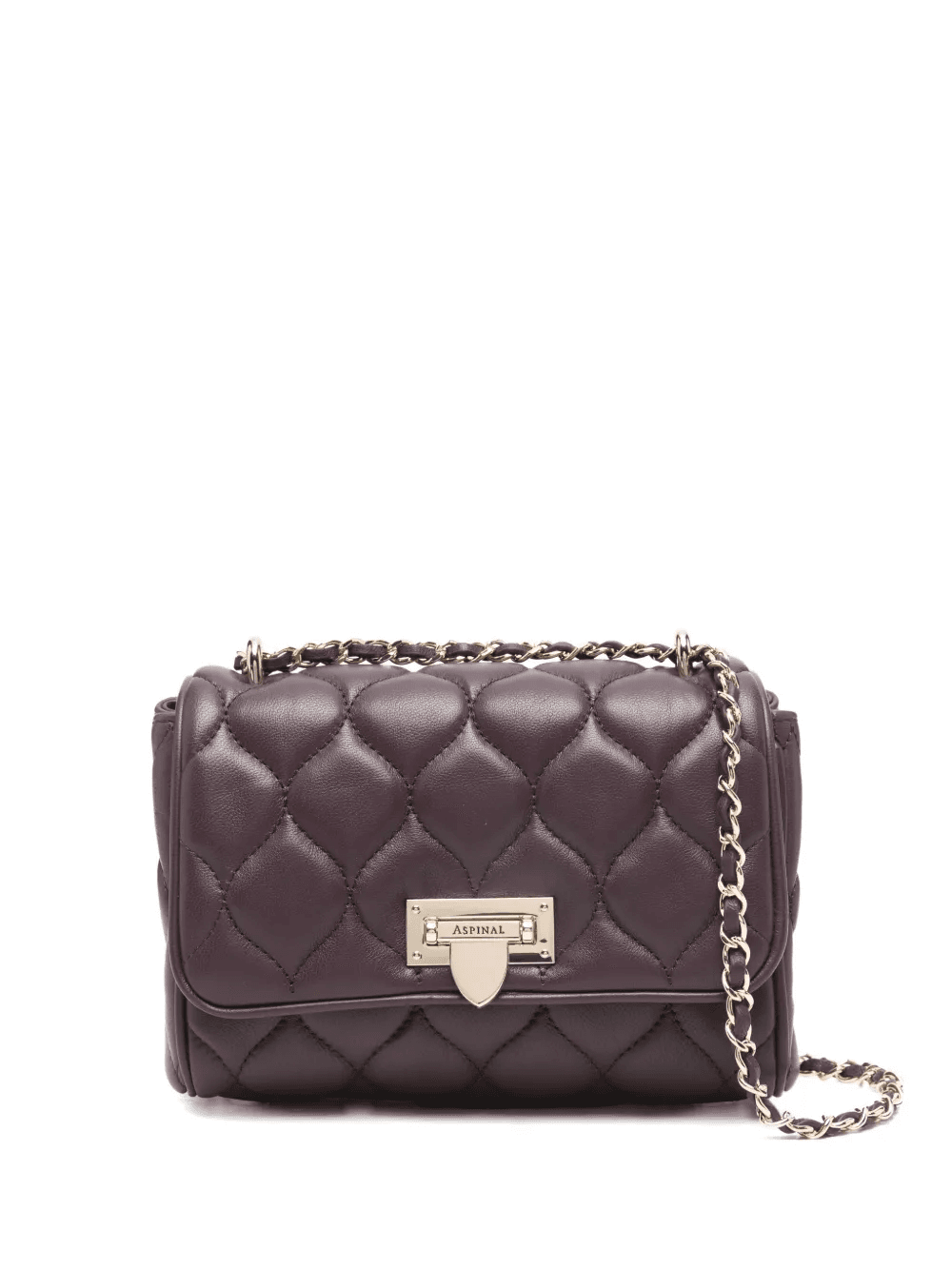 quilted chain satchel - Image 1