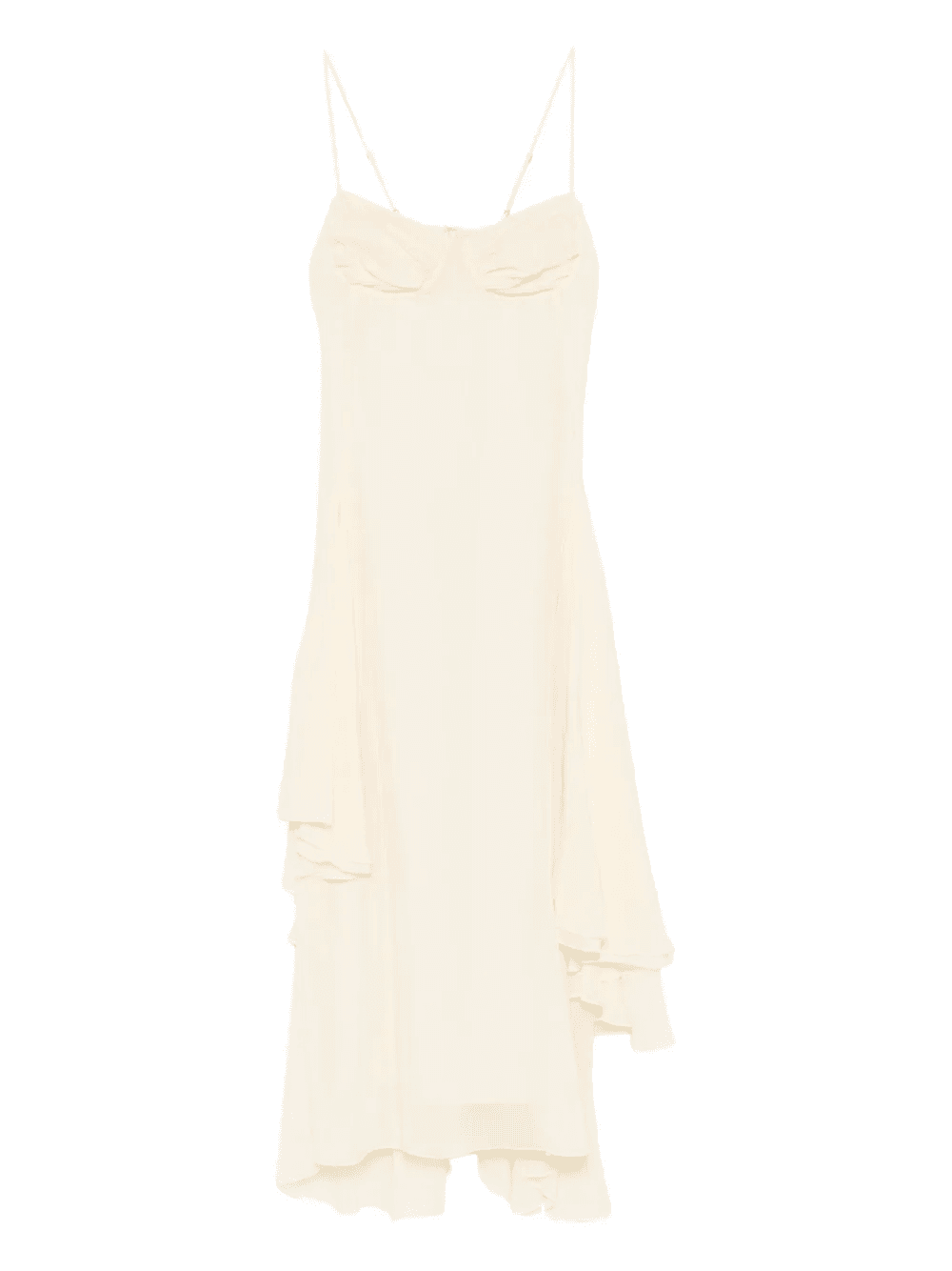 Harvey ruffled midi dress - Image 1