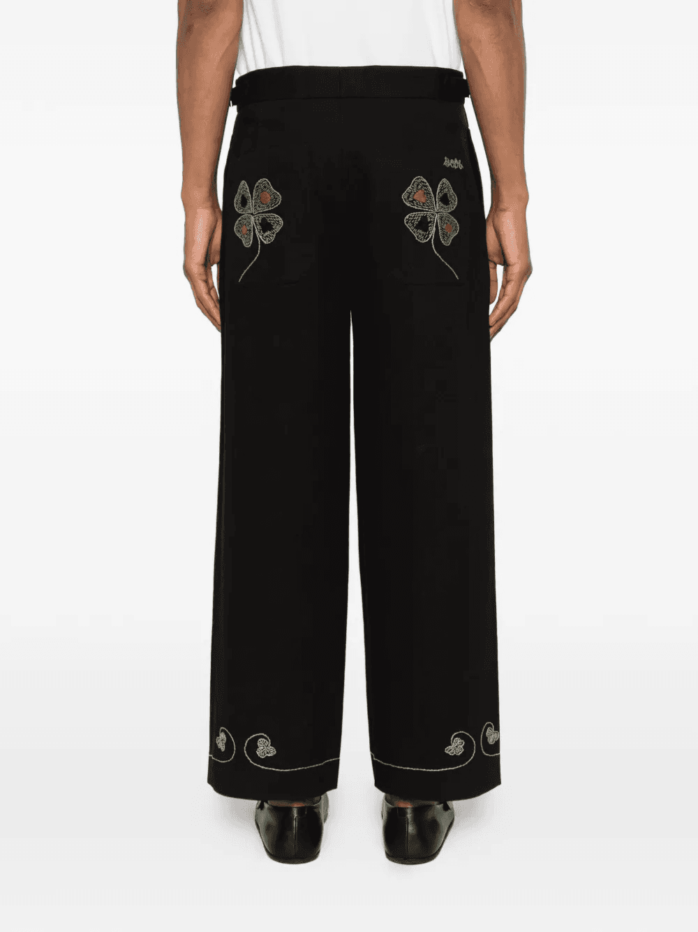 Lucky Draw embroidered trousers - Image 1