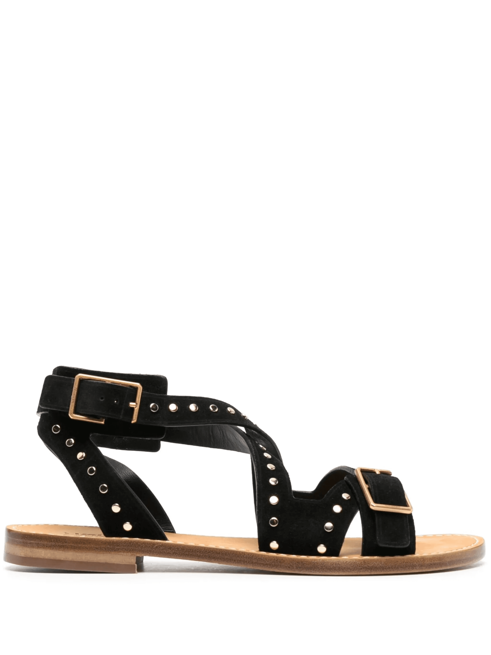 Cecilia Caprese stud-embellished sandals - Image 1