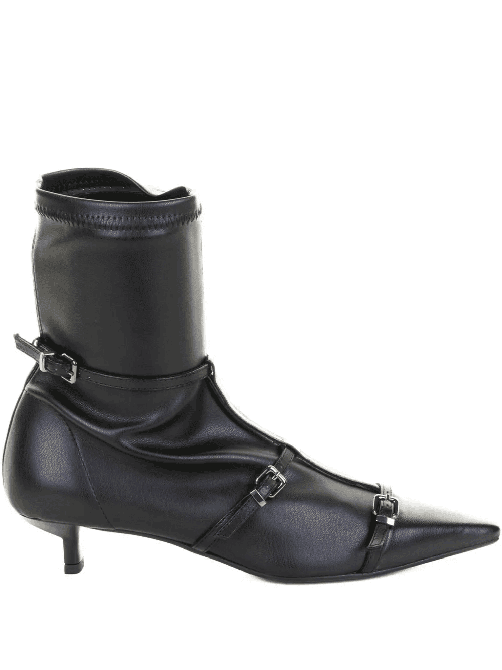 30mm buckle-detail ankle boots - Image 1