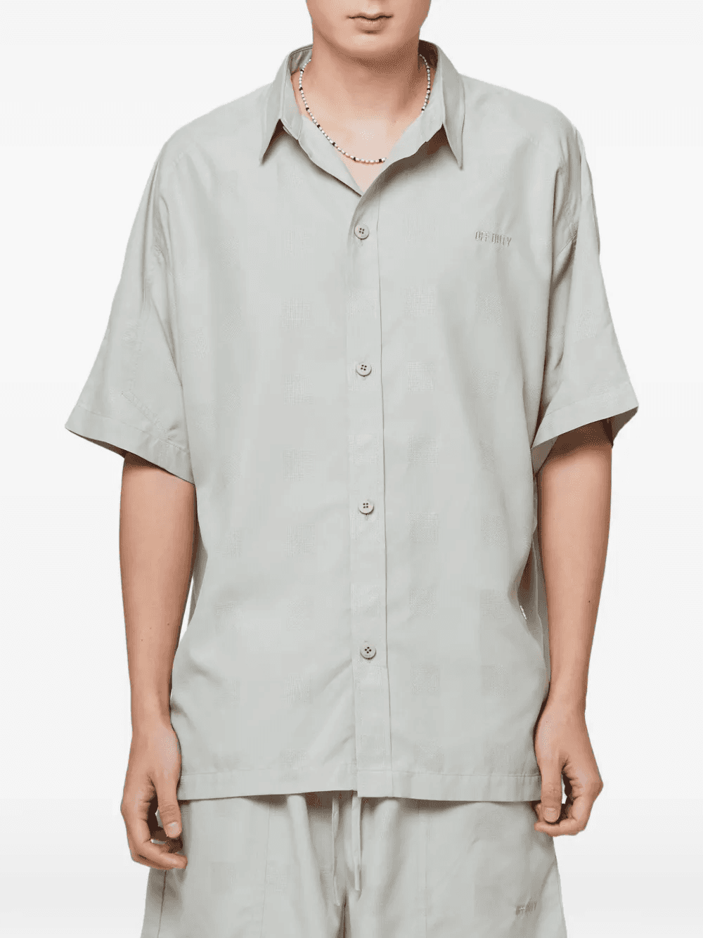buttoned lone shirt - Image 1