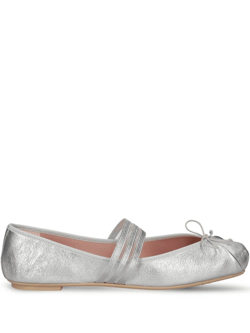 leather ballerina shoes - Image 1