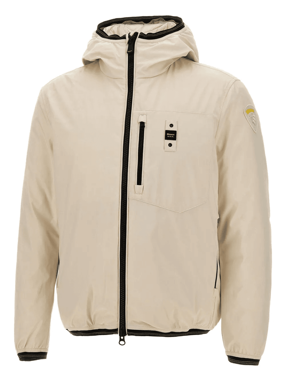 hooded zip-up jacket - Image 1