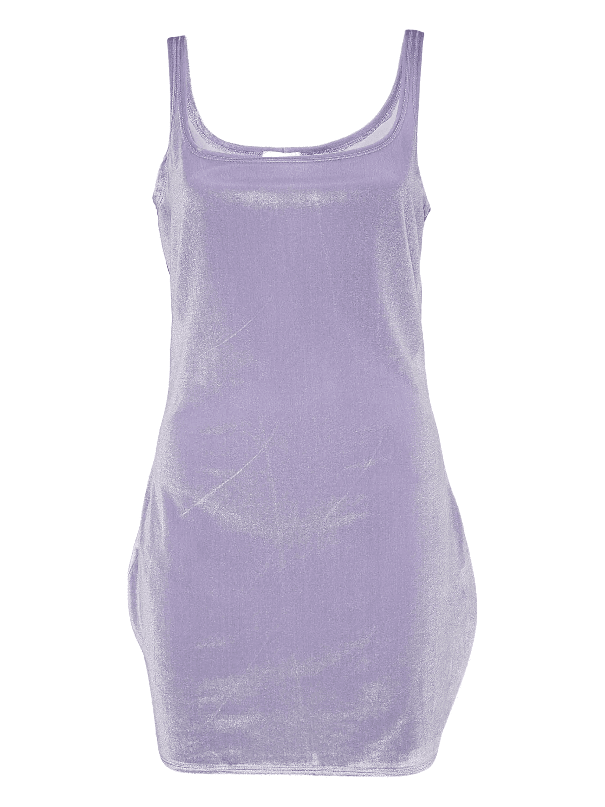 pre-owned stretch-velvet mini dress - Image 1