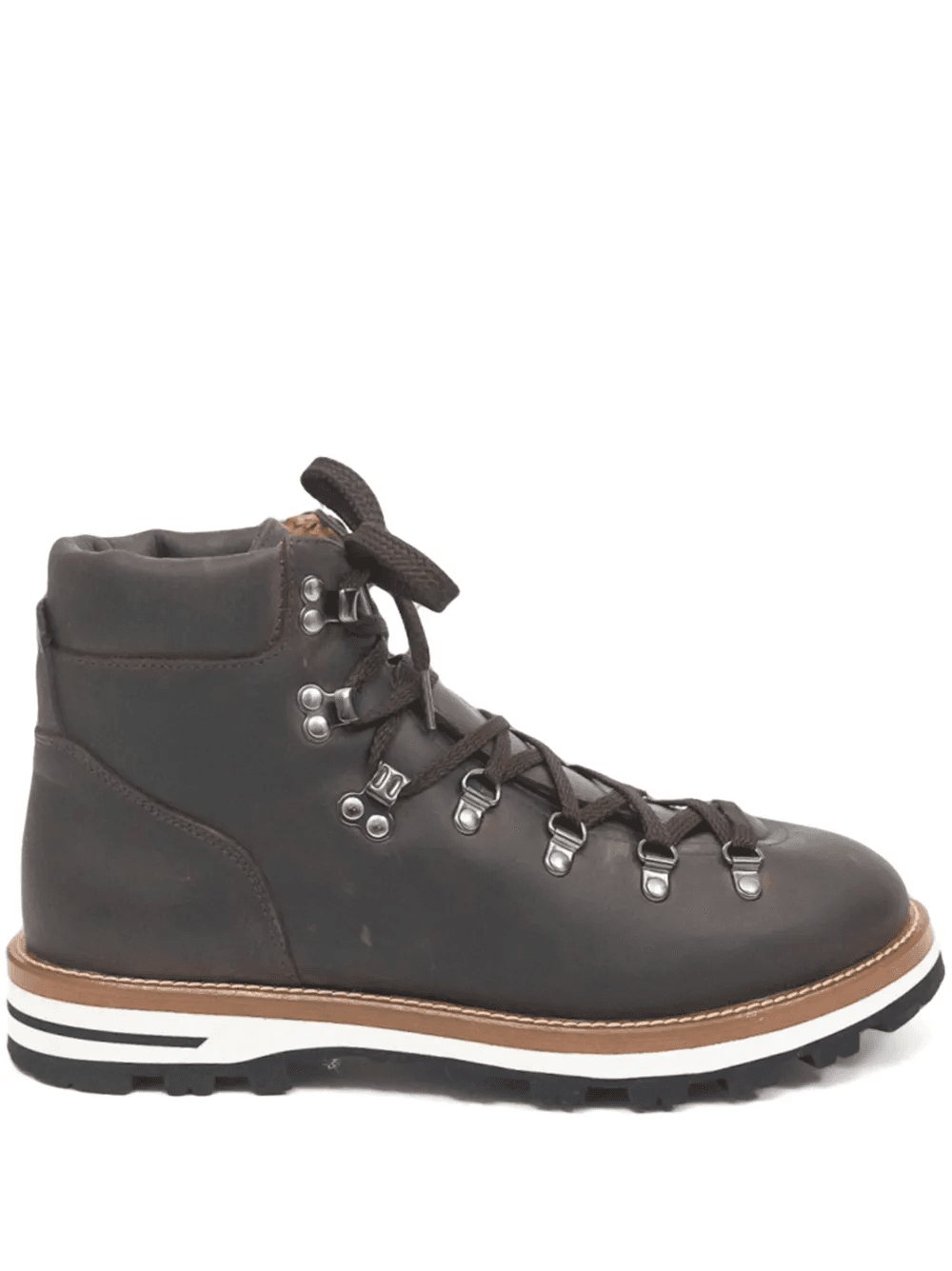 lace-up leather boots - Image 1