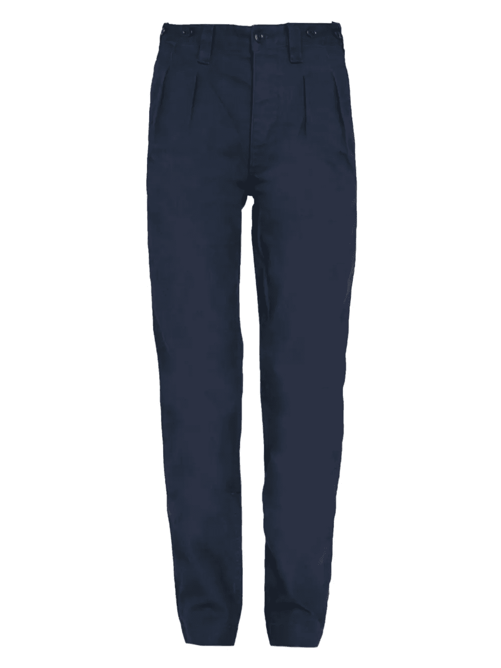 pleated straight-leg trousers - Image 1