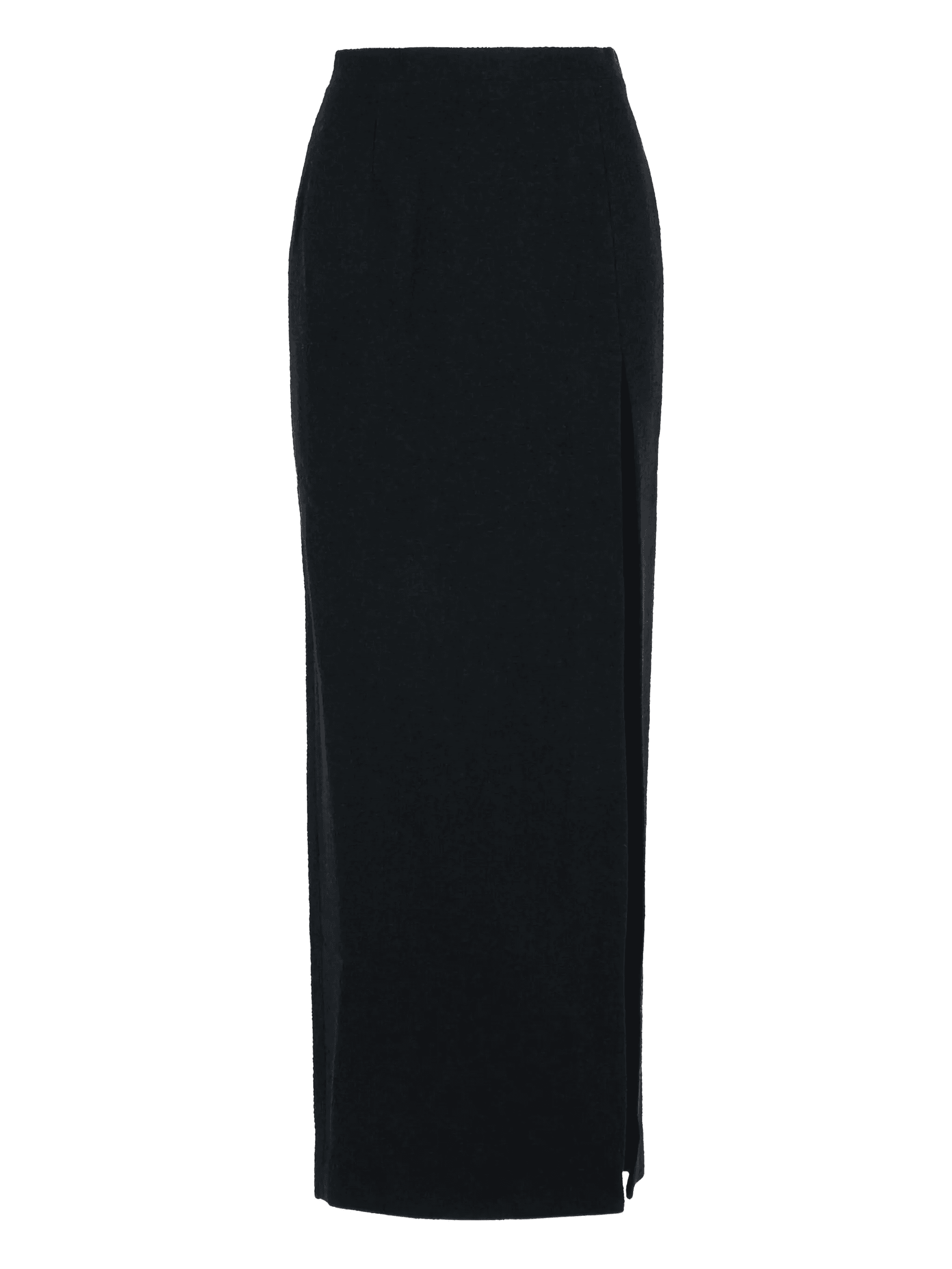 side-split wool-blend skirt - Image 1