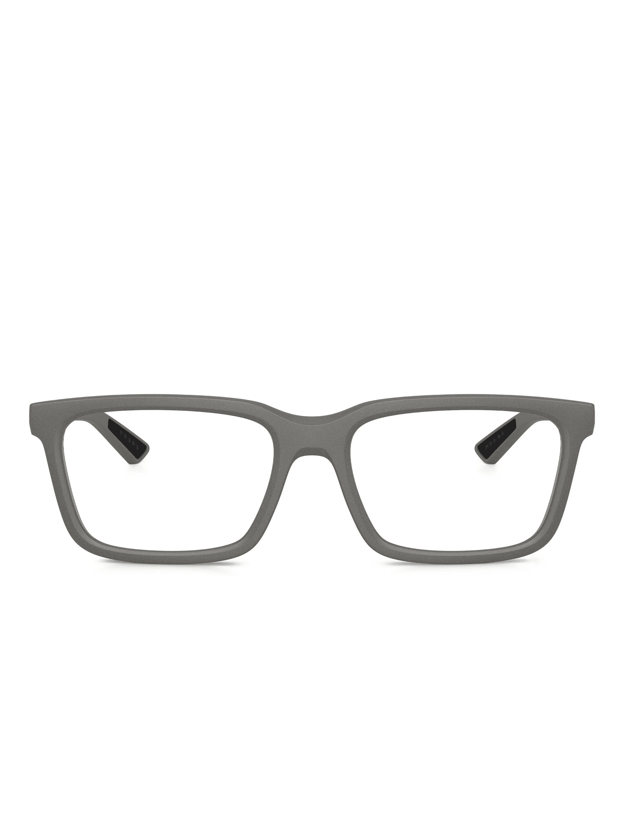 square-frame logo glasses - Image 1