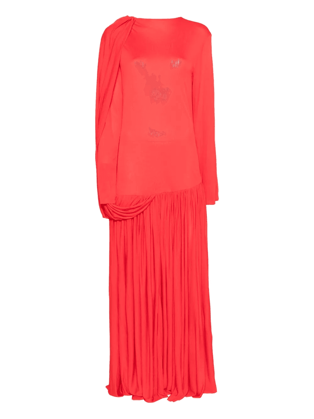 Sara draped pleated gown - Image 1