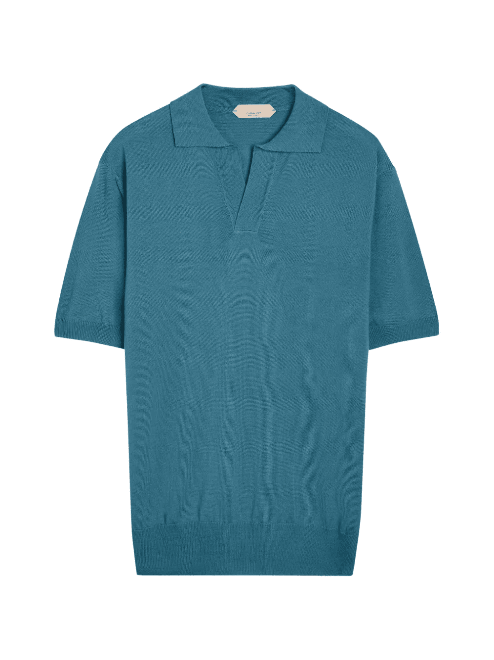 V-neck polo shirt - Image 1