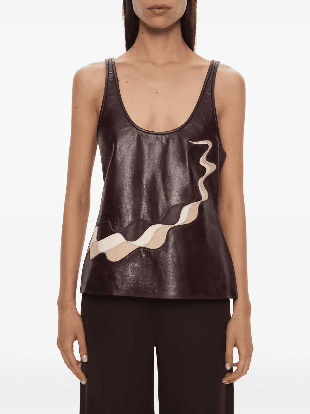 fragment leather tank top - Image 1
