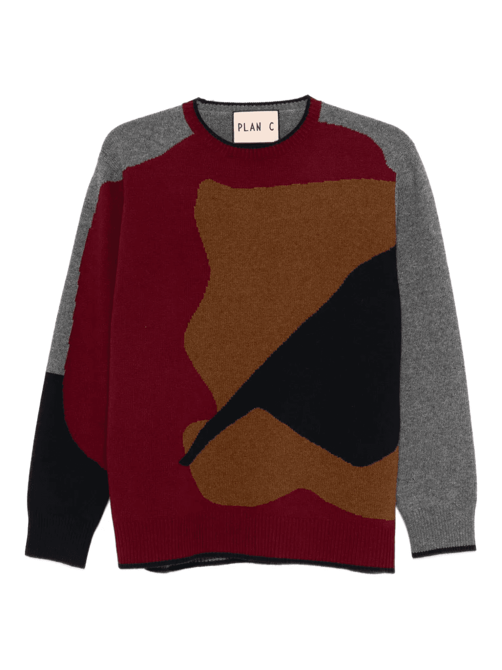 colour-block sweater - Image 1