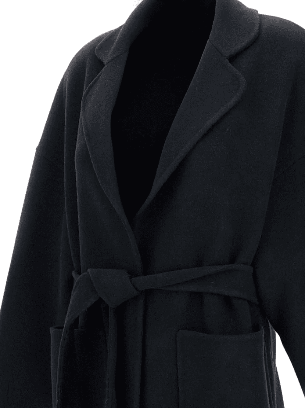 belted pocket coat - Image 1