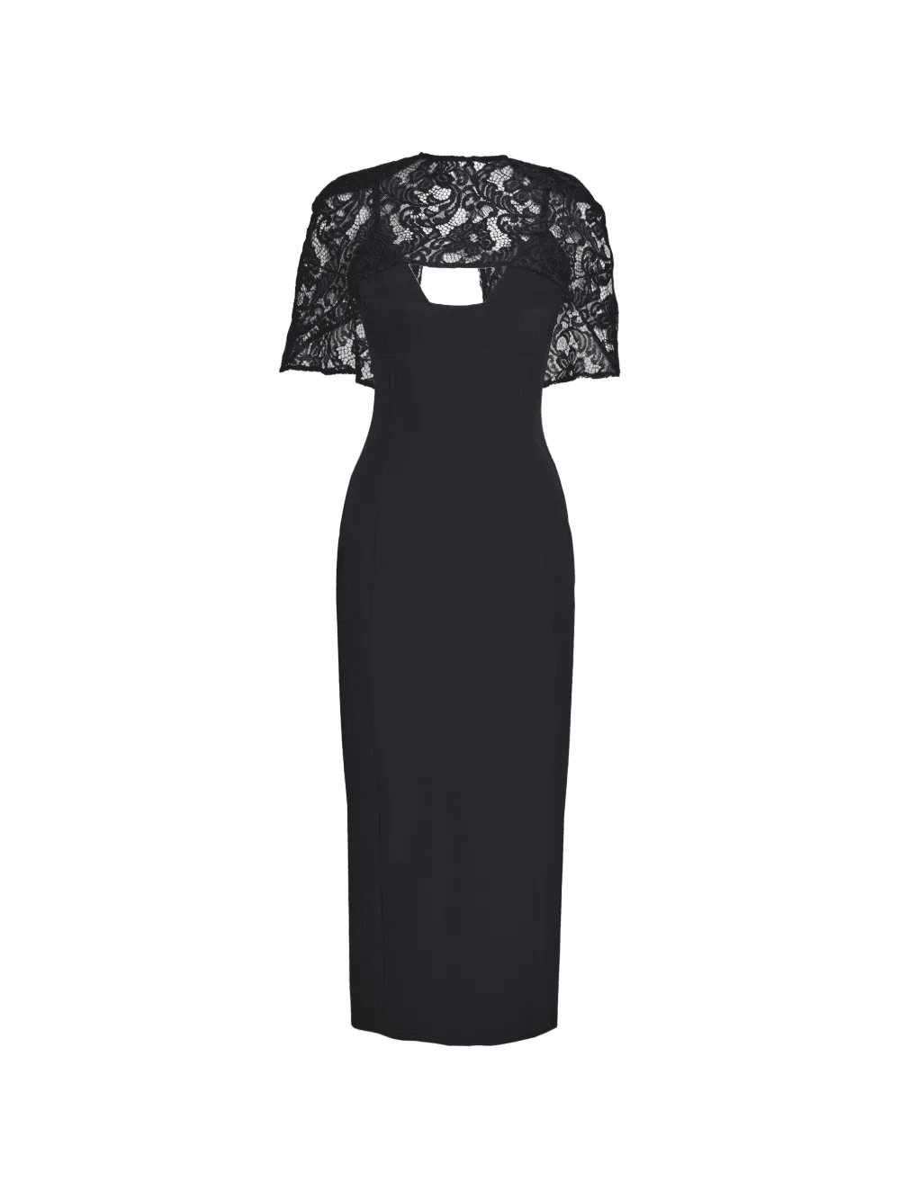Tess lace midi dress - Image 1